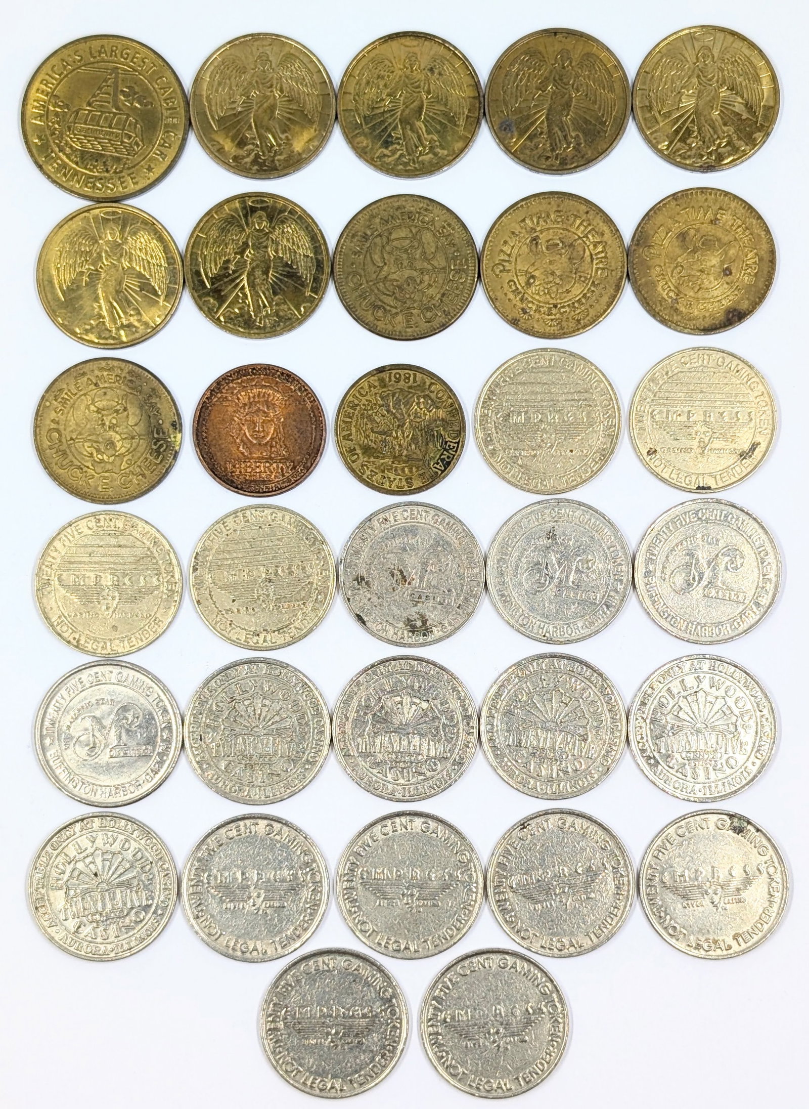 Large Lot of Tokens - Casino, Commemorative, etc. (1 of 2)
