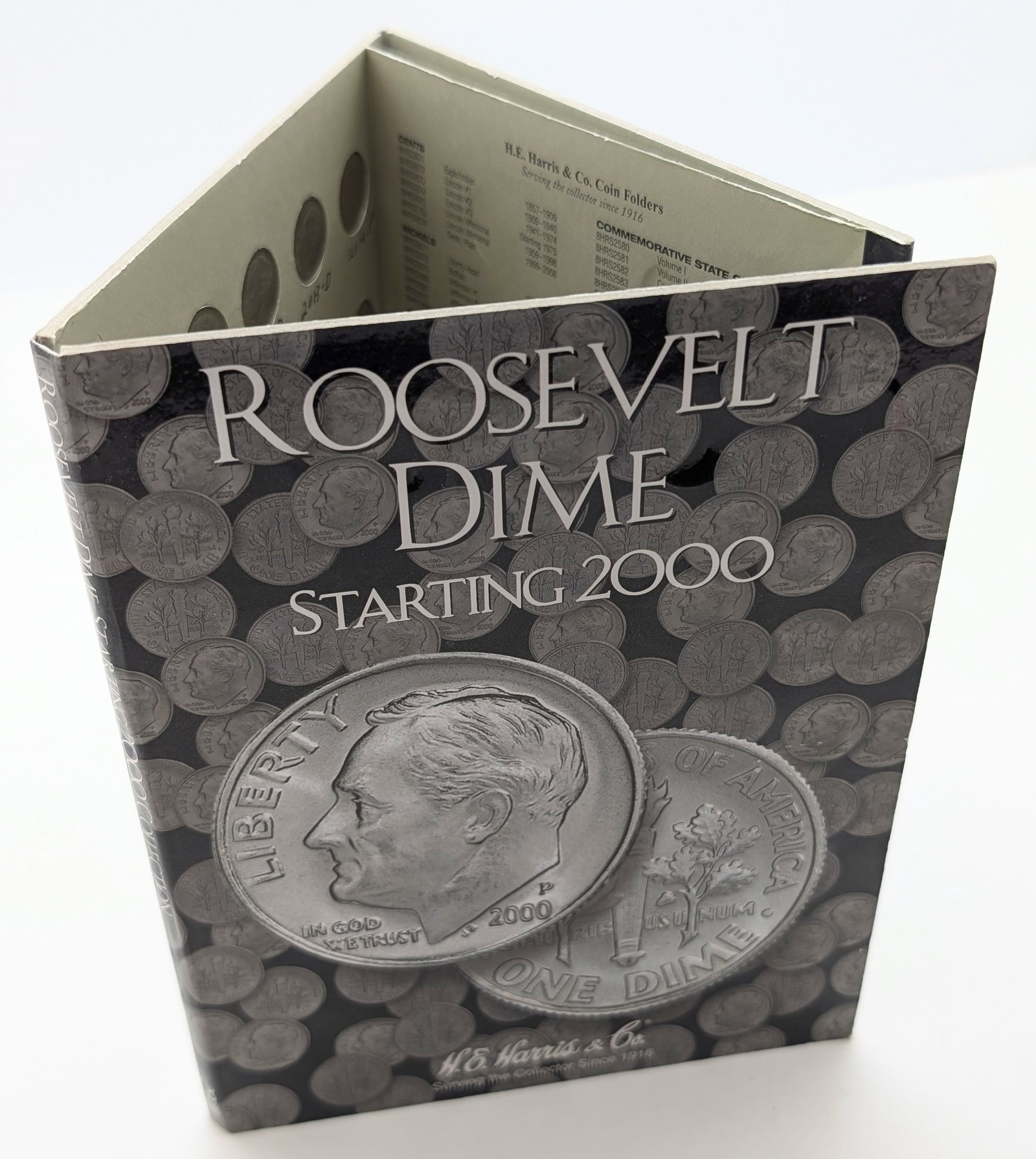 Roosevelt Dime 2000-present Book w/ 51 Dimes: Some Uncirculated