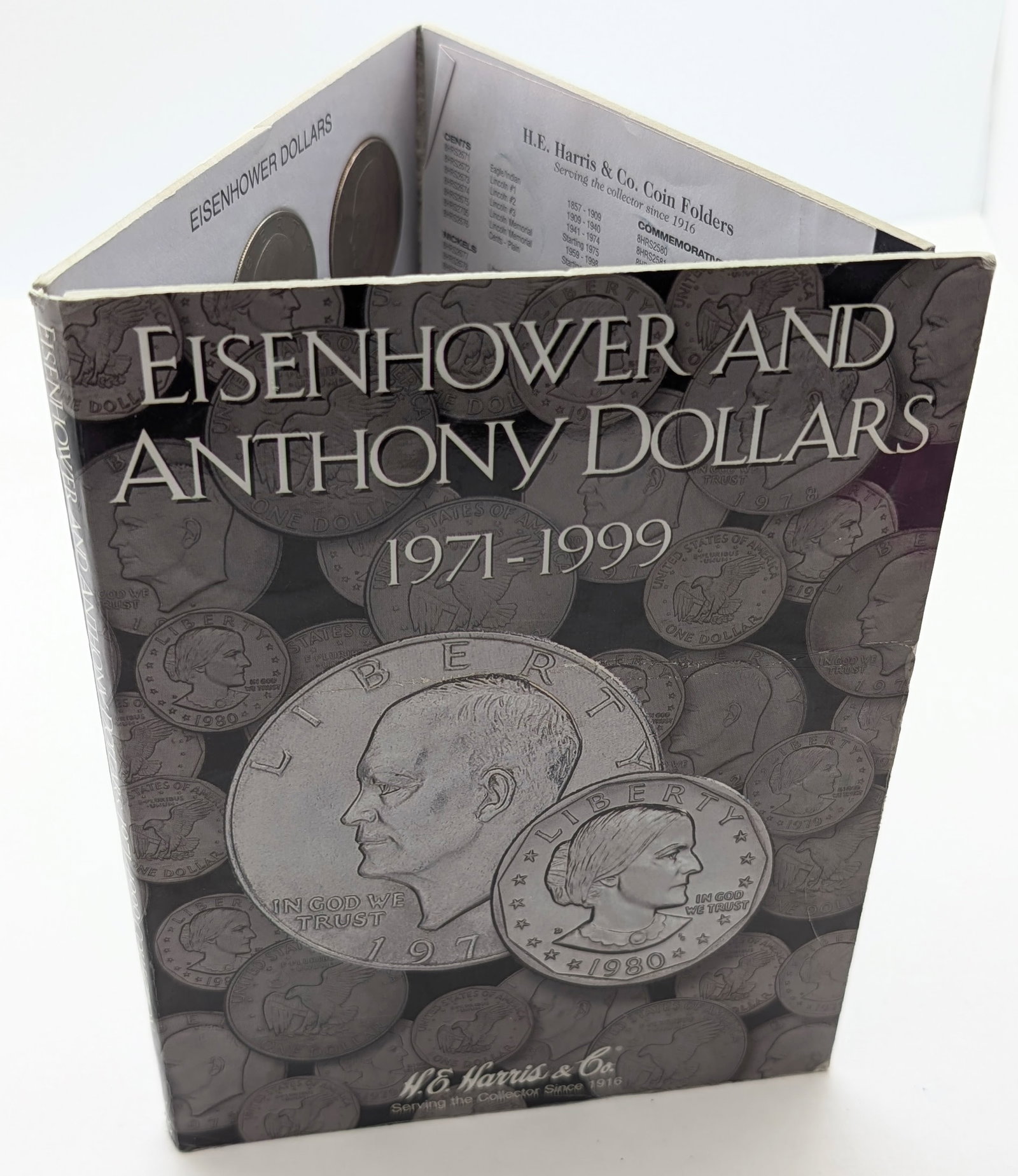Eisenhower & Susan B Anthony 1971-1999 Books Complete! w/ 30 Coins: Some Uncirculated