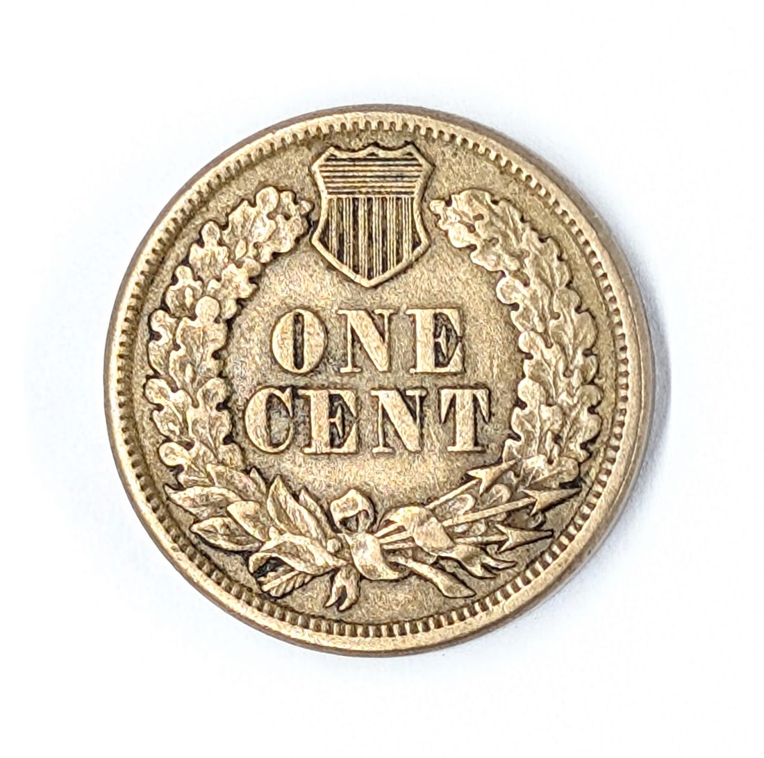 FEATURE- 1860 Indian Head Cent- Semi Key Date, VF/XF - 2