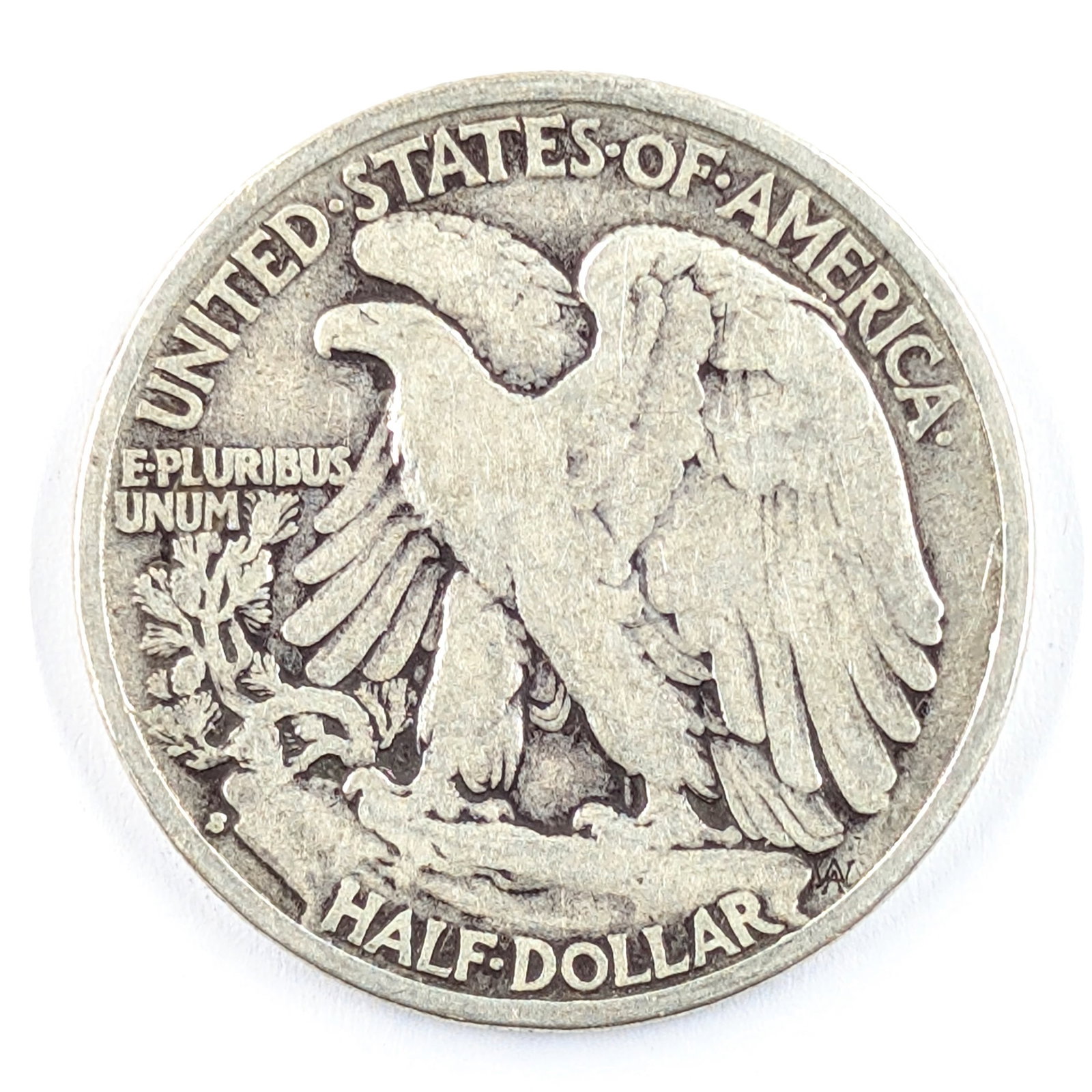 1942-S Silver Walking Liberty Half Dollar - 2