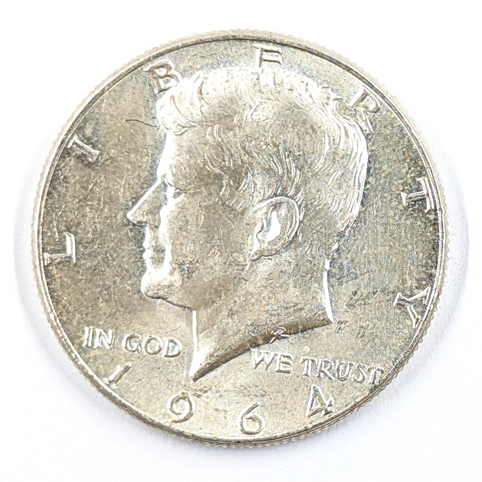 1964 Silver John F Kennedy Half Dollar- Uncirculated: Silver
