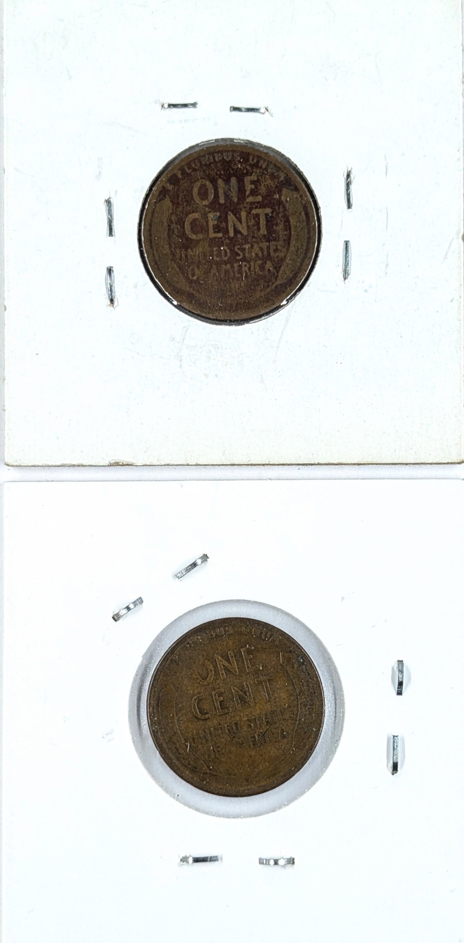 Lot of 2 Wheat Cents- 1920 S/P - 2