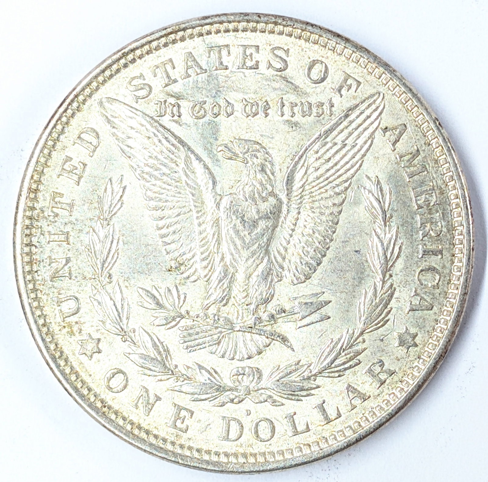 1921-D Morgan Silver Dollar - 2
