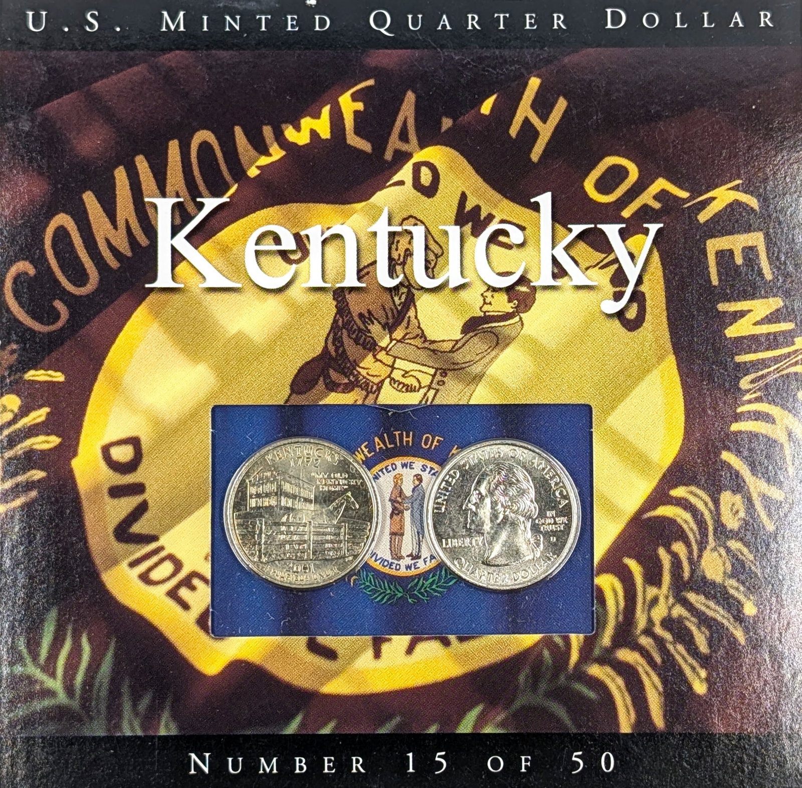 2001 P/D Kentucky State Quarter Set: Coin