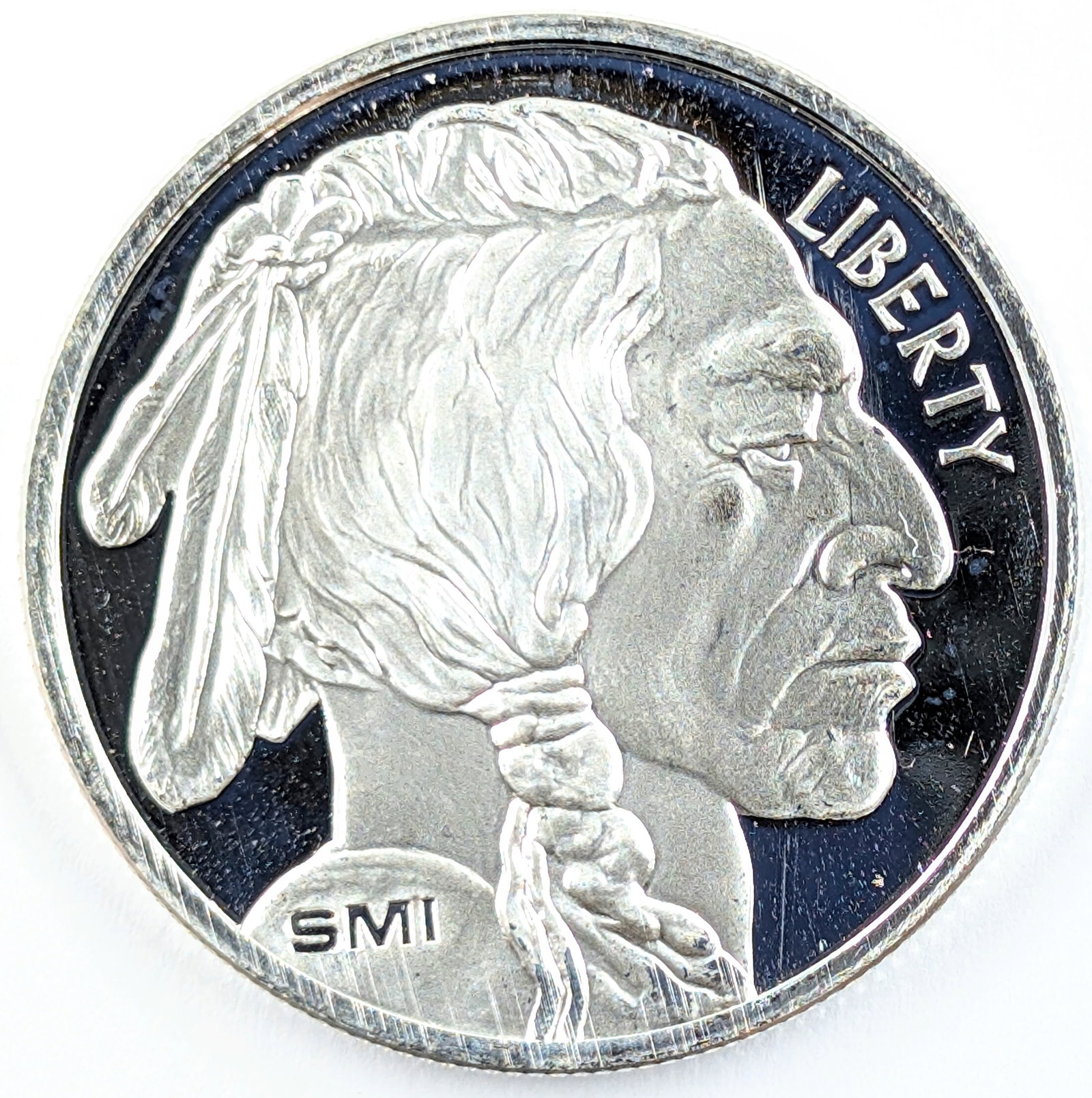 1 Ounce Fine .999 Silver Round- Buffalo (1 of 2)