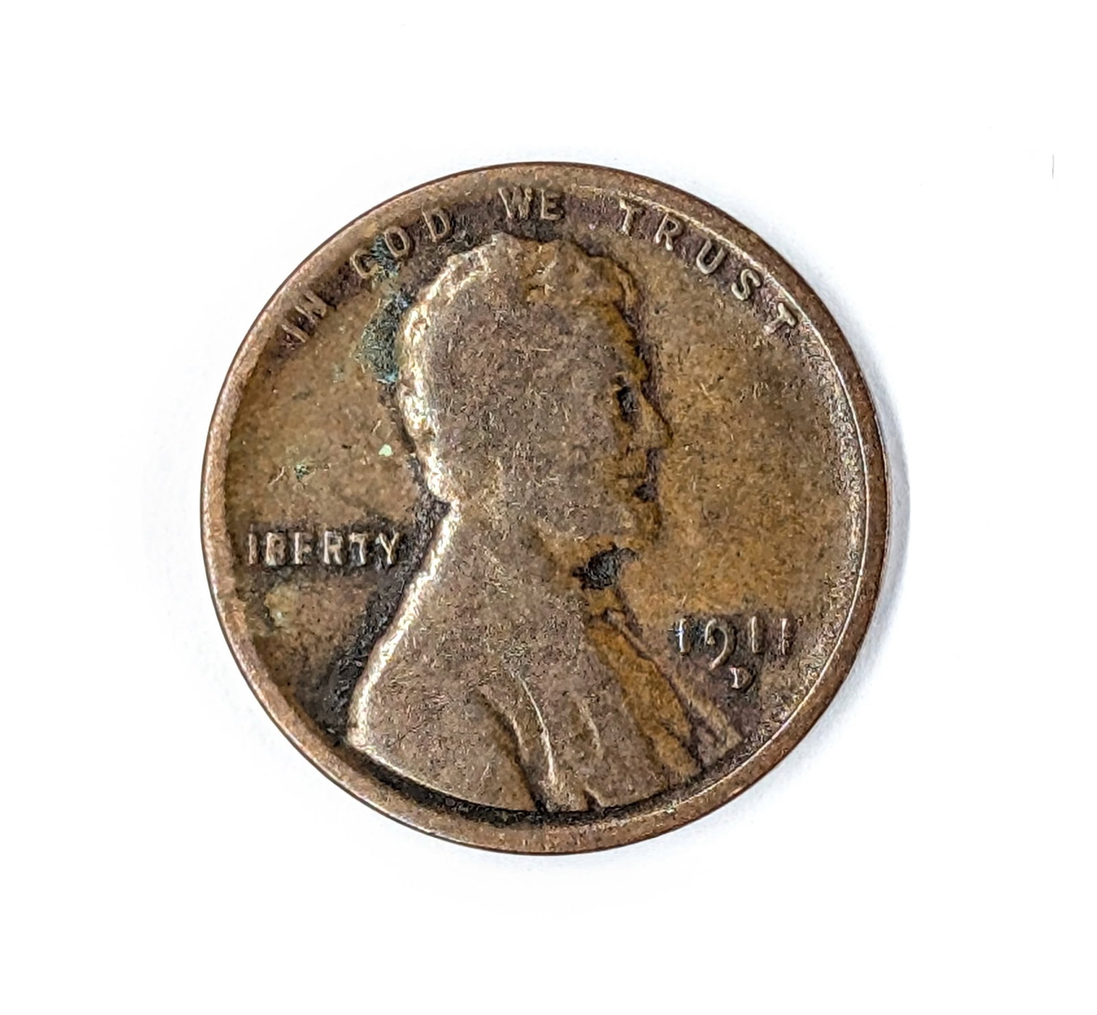 1911-D Wheat Cent- Semi Key Date: Coin