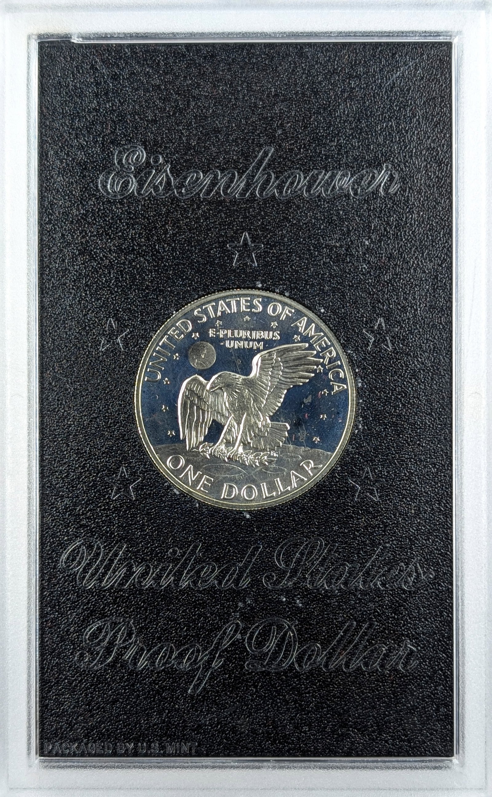 1971-S Eisenhower " Ike" Proof Silver Dollar - 2