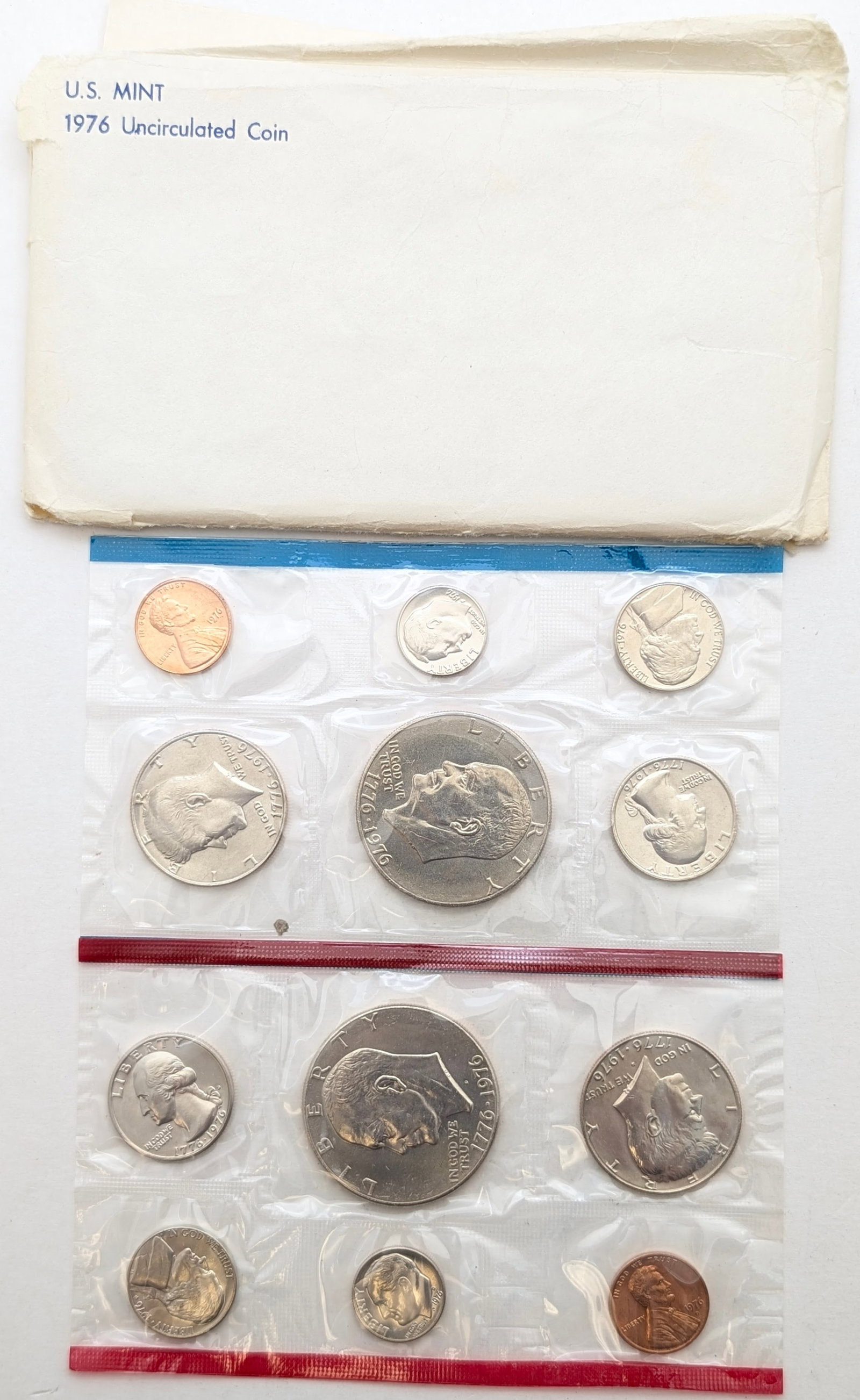 1976 US Mint Uncirculated Coin Set: Coin