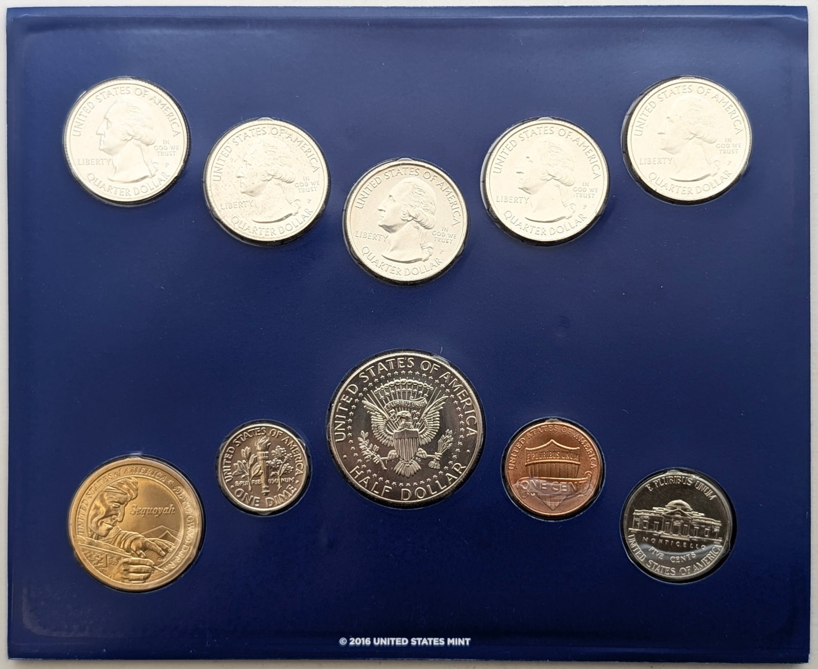 2017 P US Mint Uncirculated Coin Set - 2