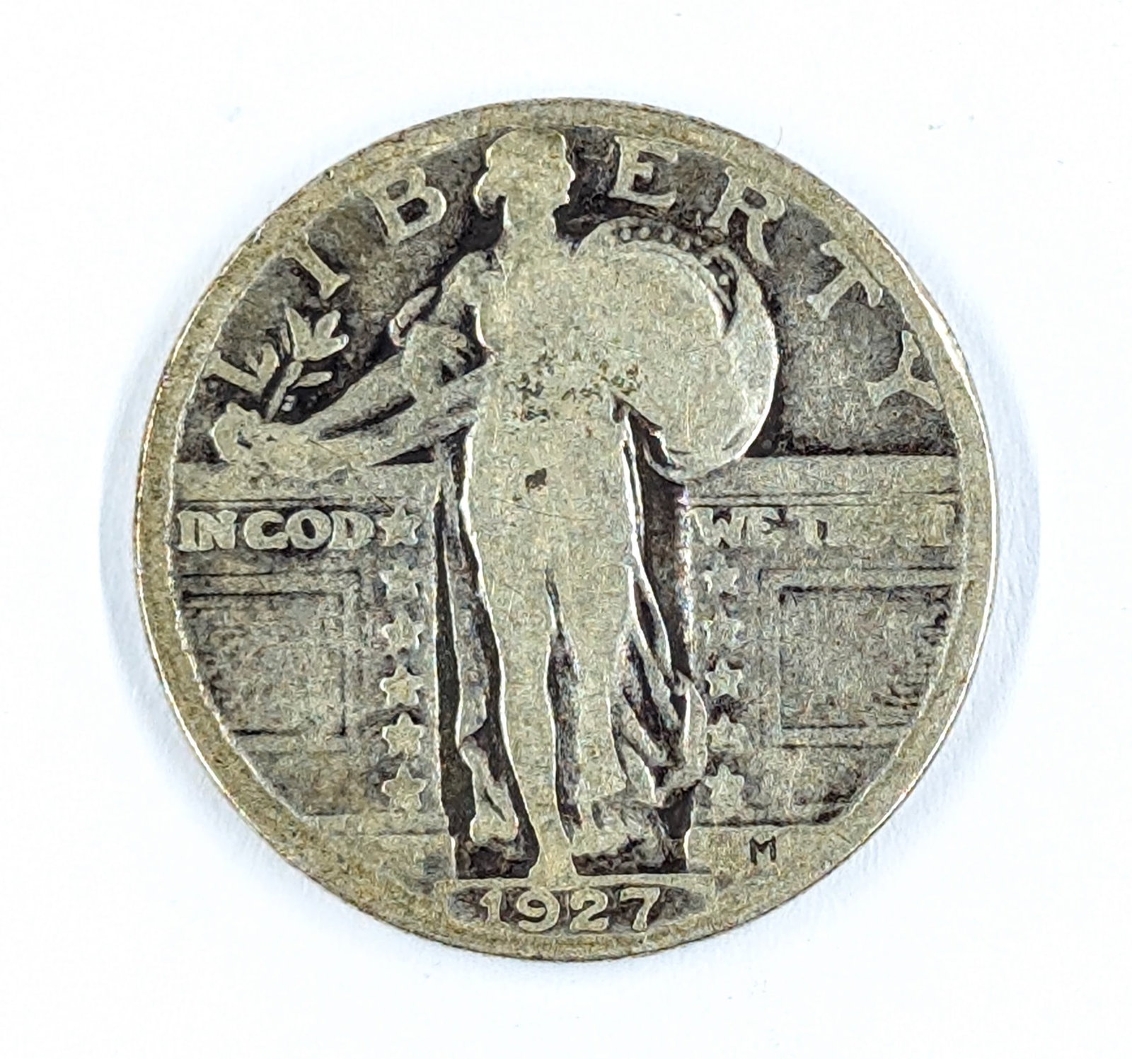1927 Silver Standing Liberty Quarter (1 of 2)