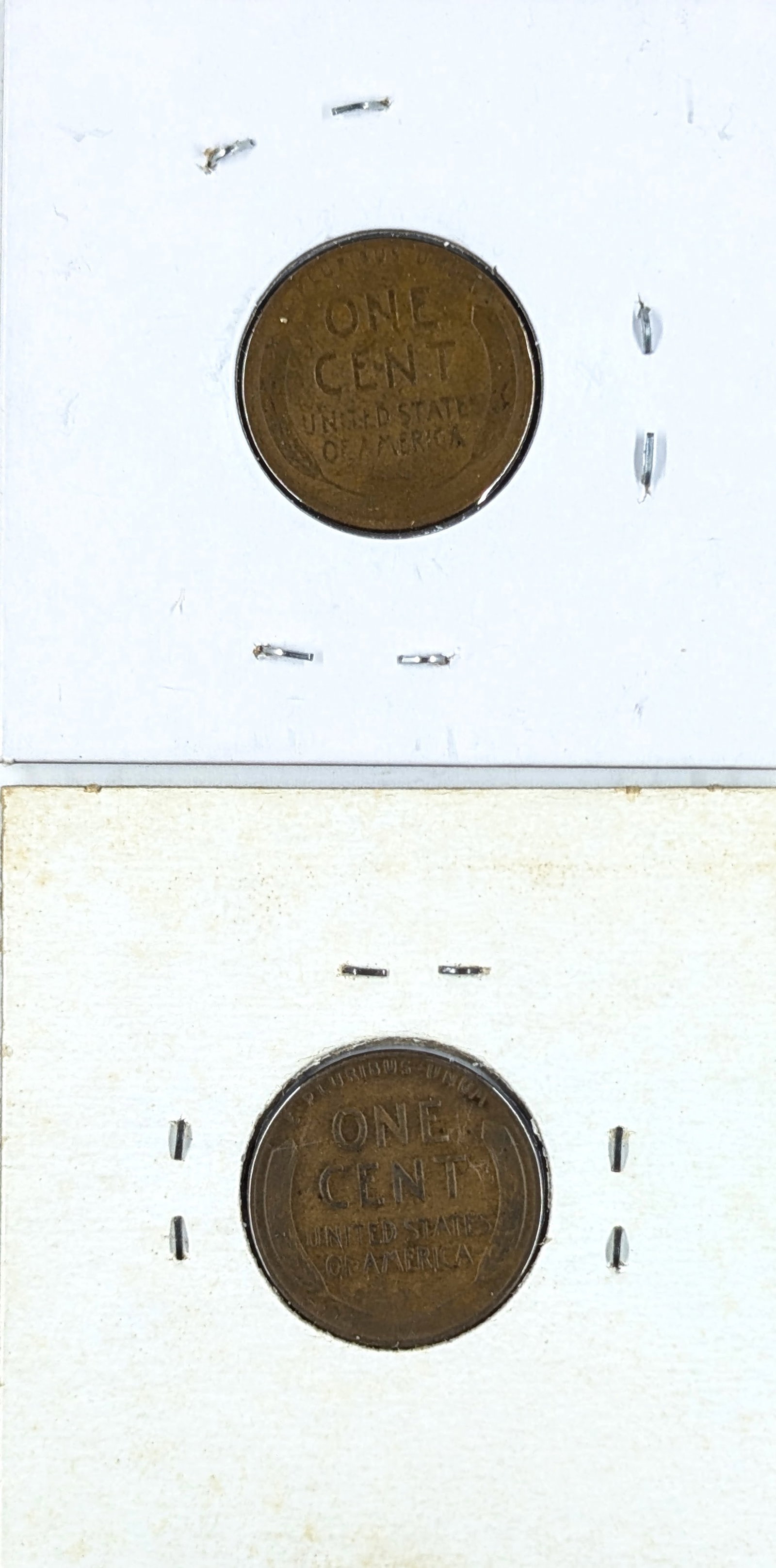 Lot of 2 Wheat Cents- 1929-S, 1930-S - 2