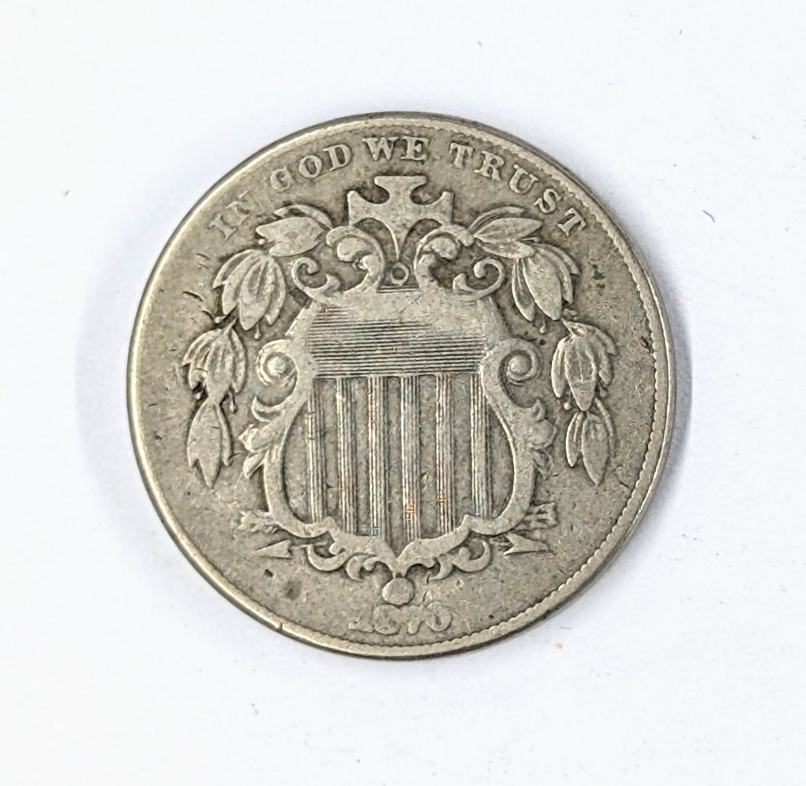 1870 Shield Nickel (1 of 2)