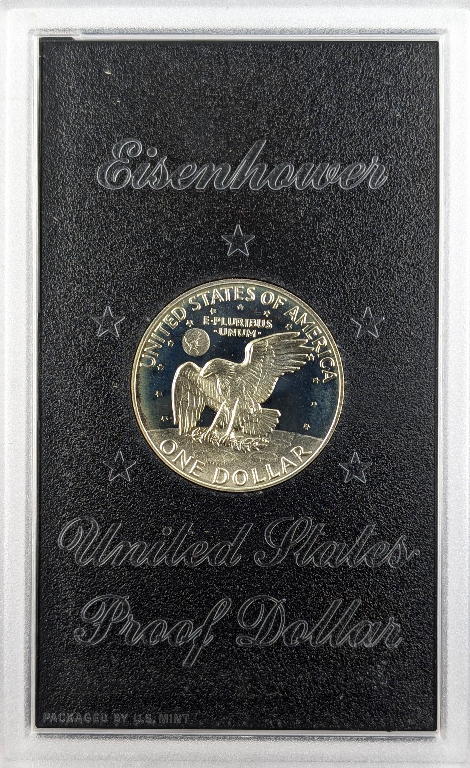 1974-S Eisenhower " Ike" Proof Silver Dollar- Beautifully Toned - 2