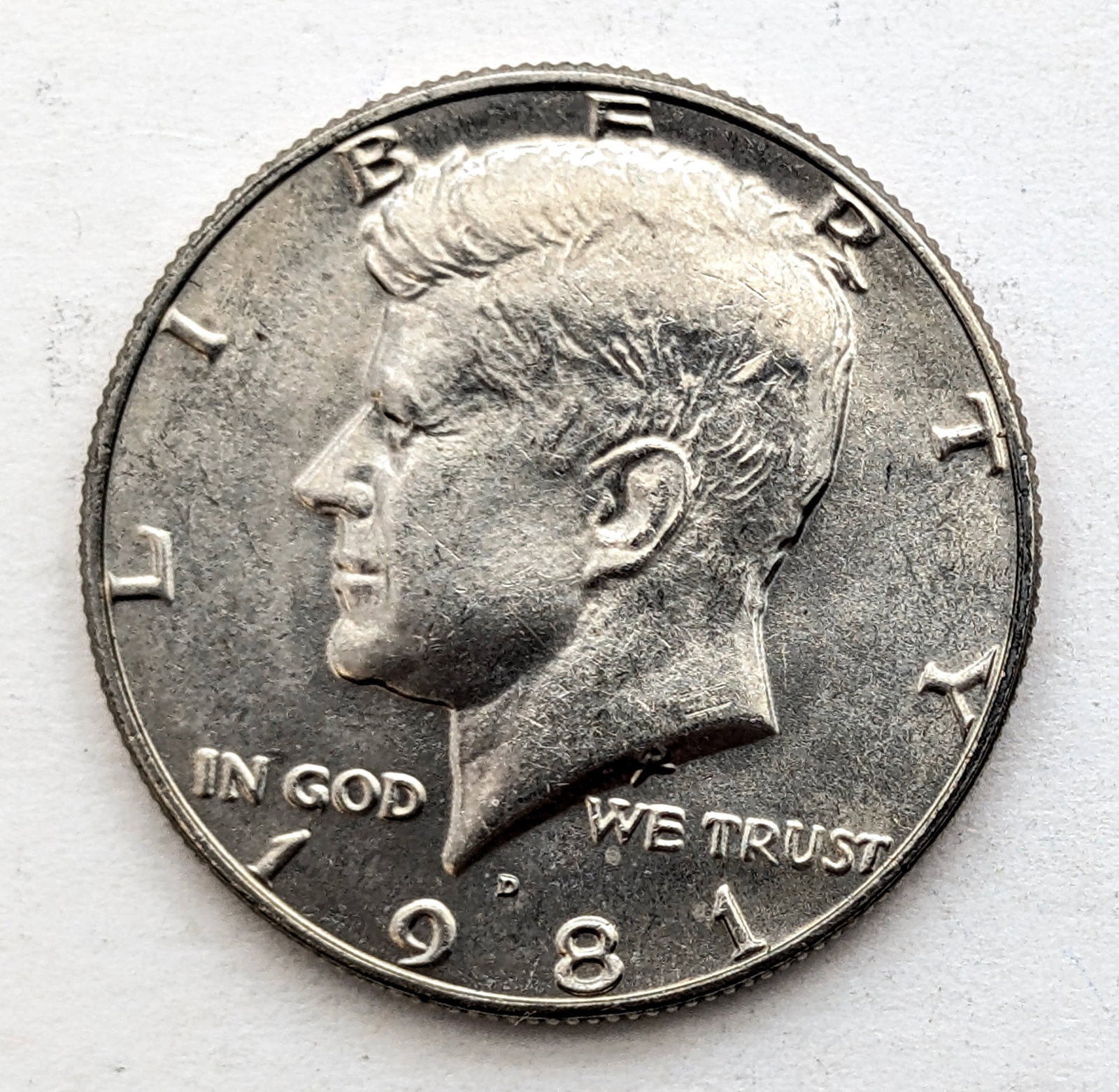 Tube of 20 1981 John F. Kennedy Half Dollars- Uncirculated - 2