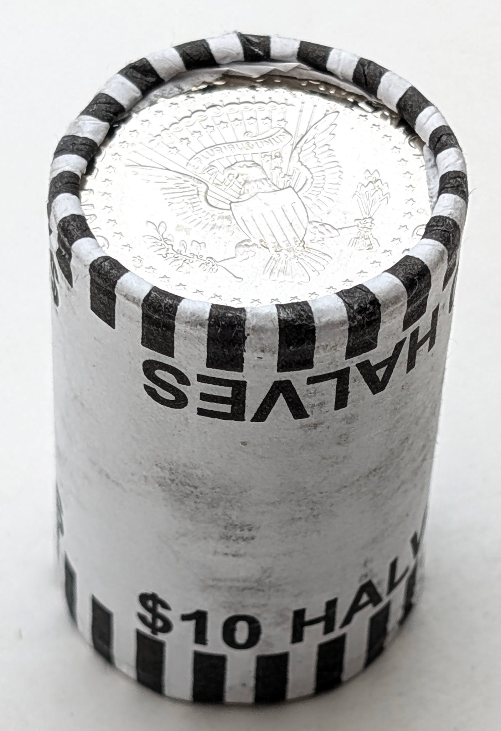 Original Bank Roll of 20 John F. Kennedy Half Dollars- Uncirculated: Coin