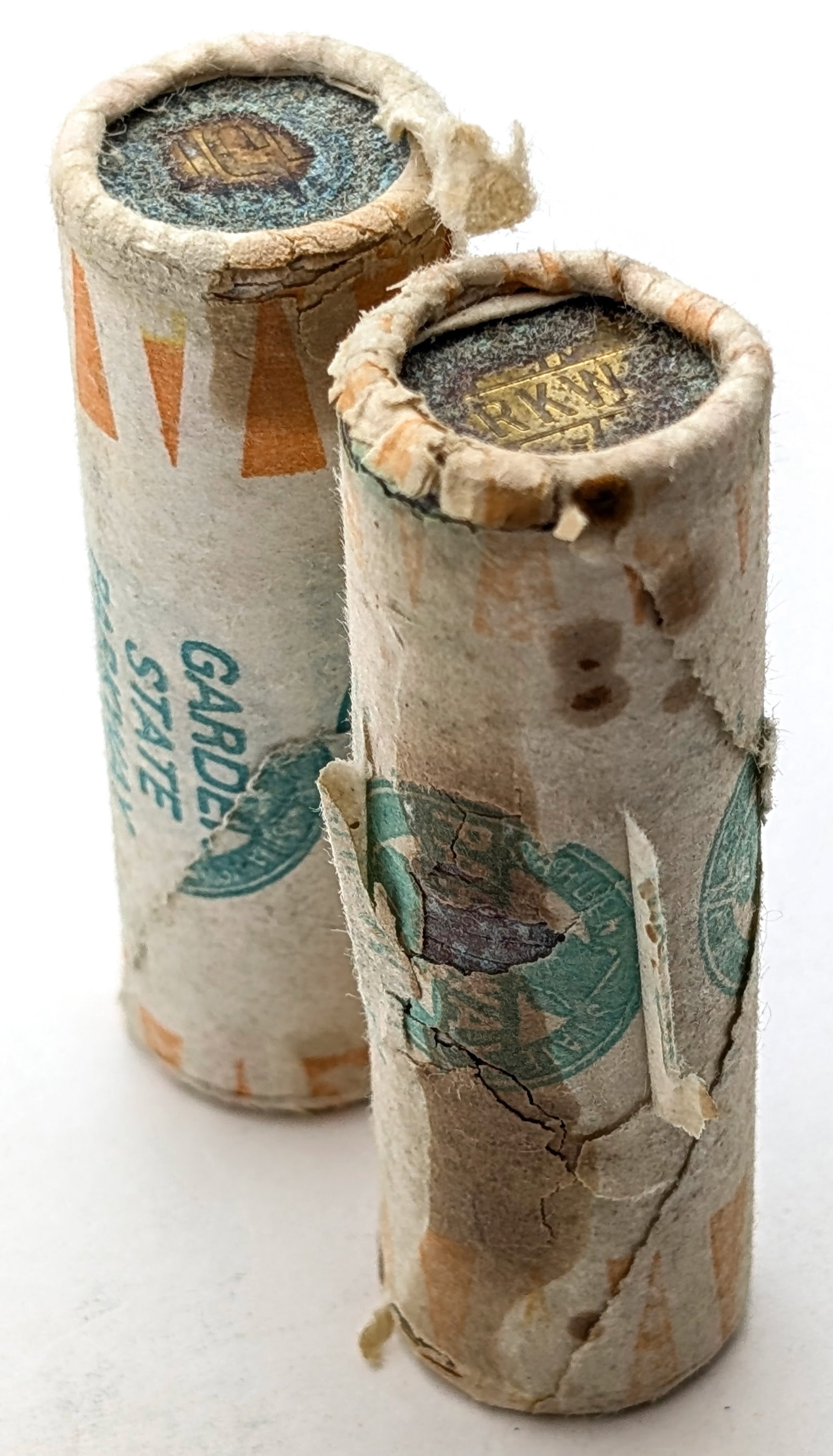 Lot of 2 Rolls of Garden State Parkway Tokens (1 of 4)