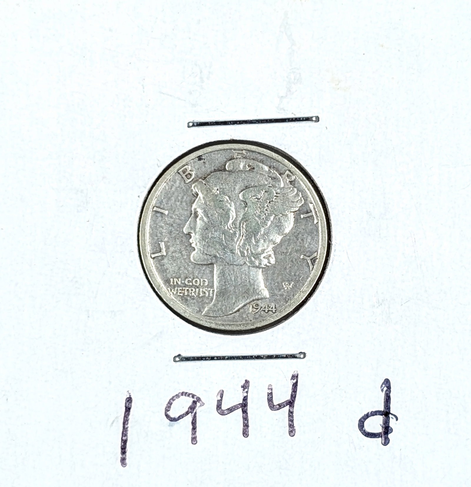 1944-D Silver Mercury Dime: Silver