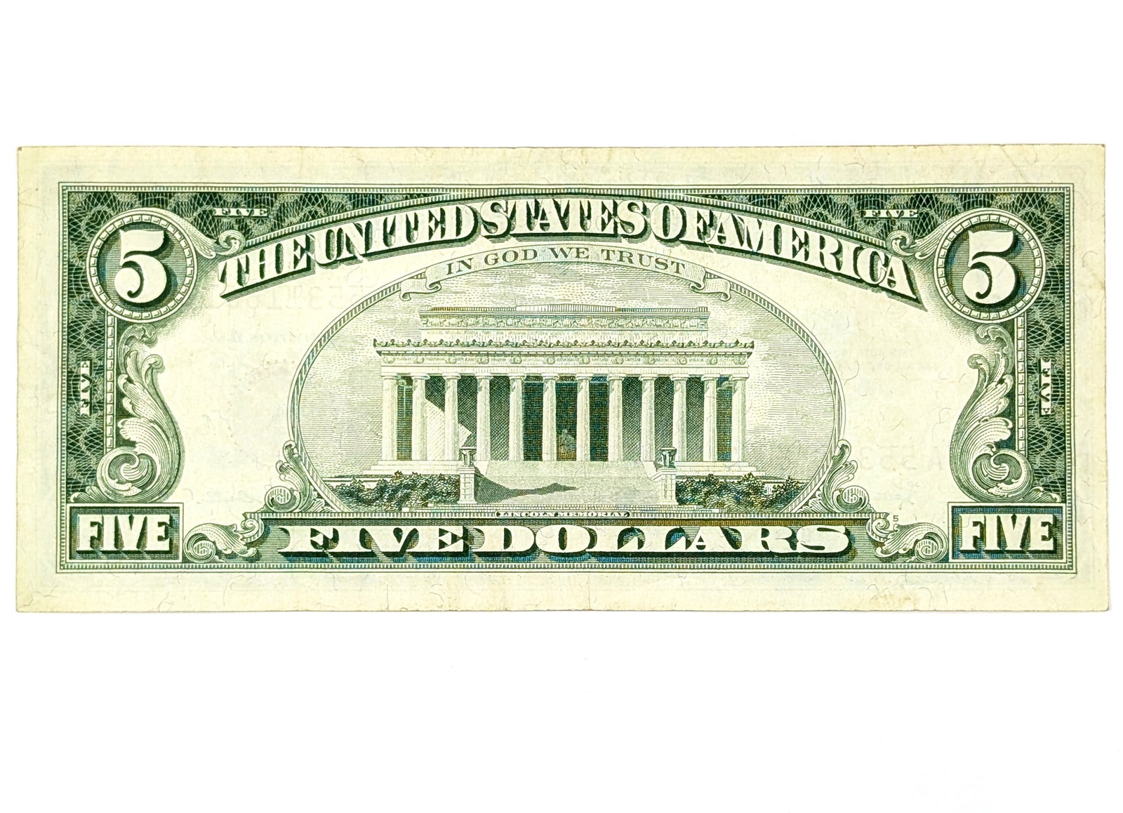 1963 $5 Note - Red Seal - 2