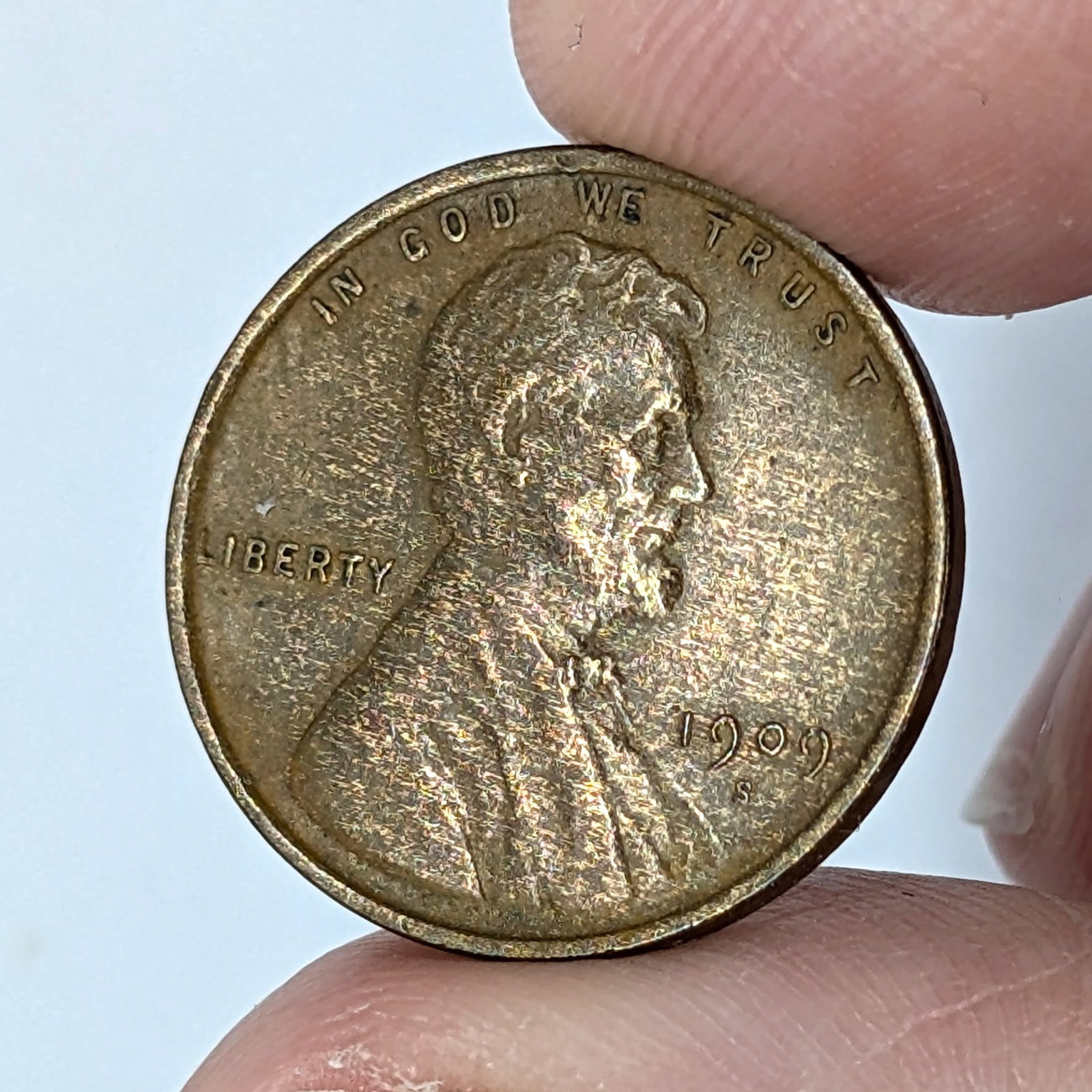1909-S Wheat Cent - KEY Date - 2
