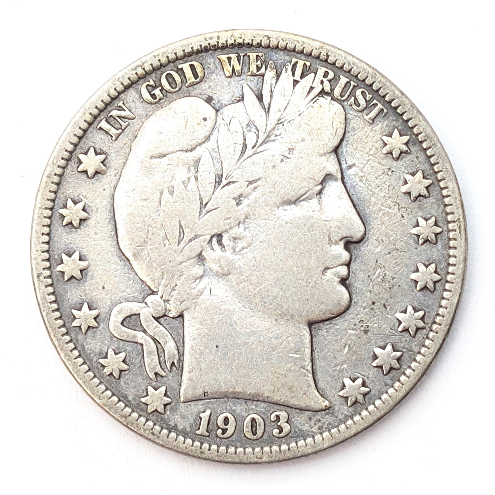 FEATURE 1903-S Silver Barber Half Dollar - 2