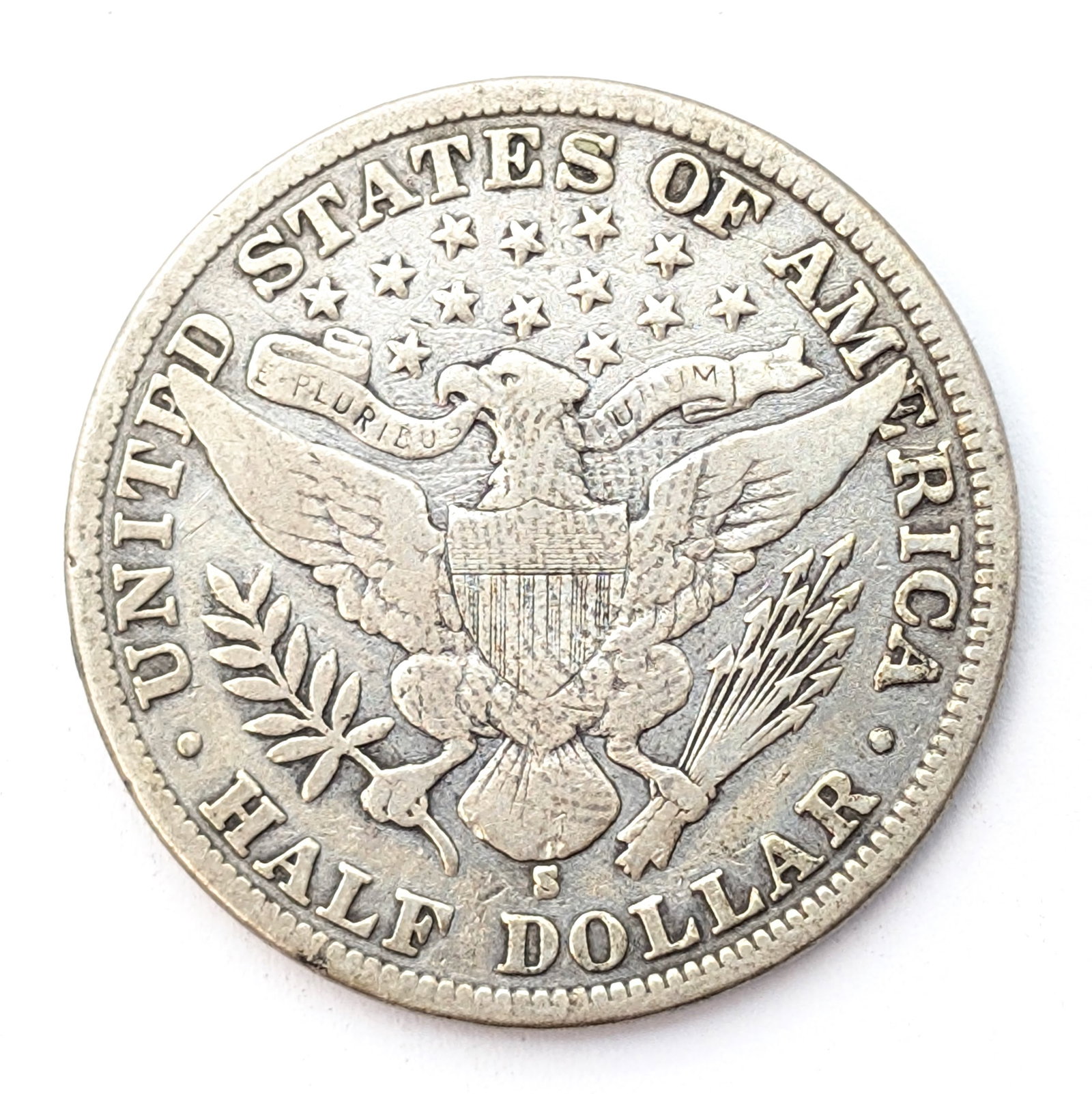 FEATURE 1903-S Silver Barber Half Dollar - 3