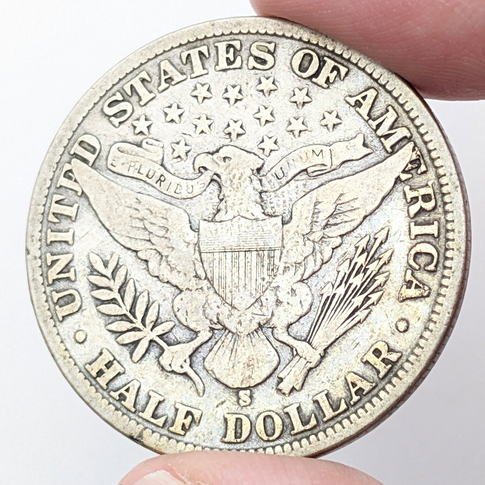 FEATURE 1903-S Silver Barber Half Dollar - 4