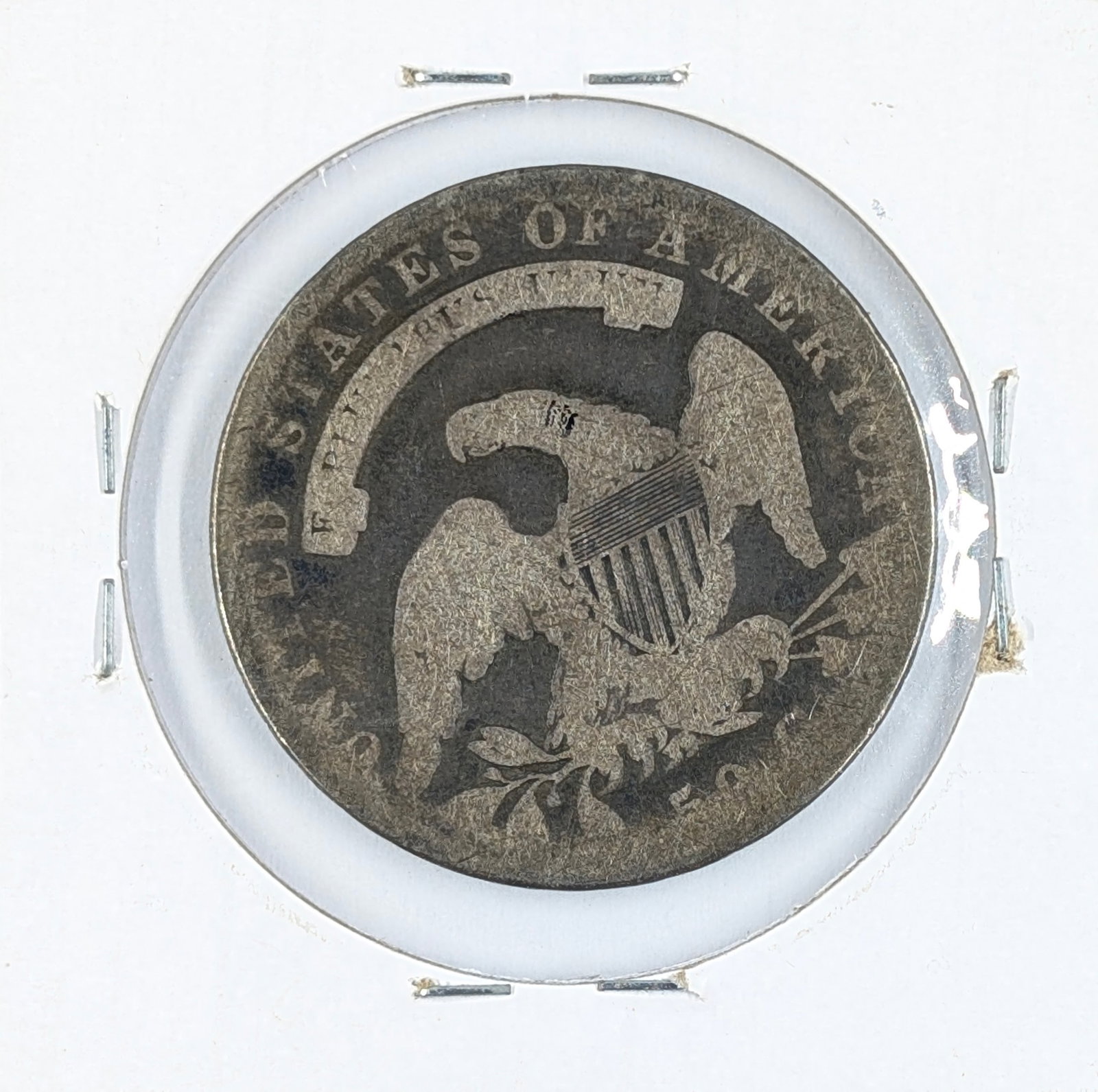 183? Silver Capped Bust Half Dollar - 2