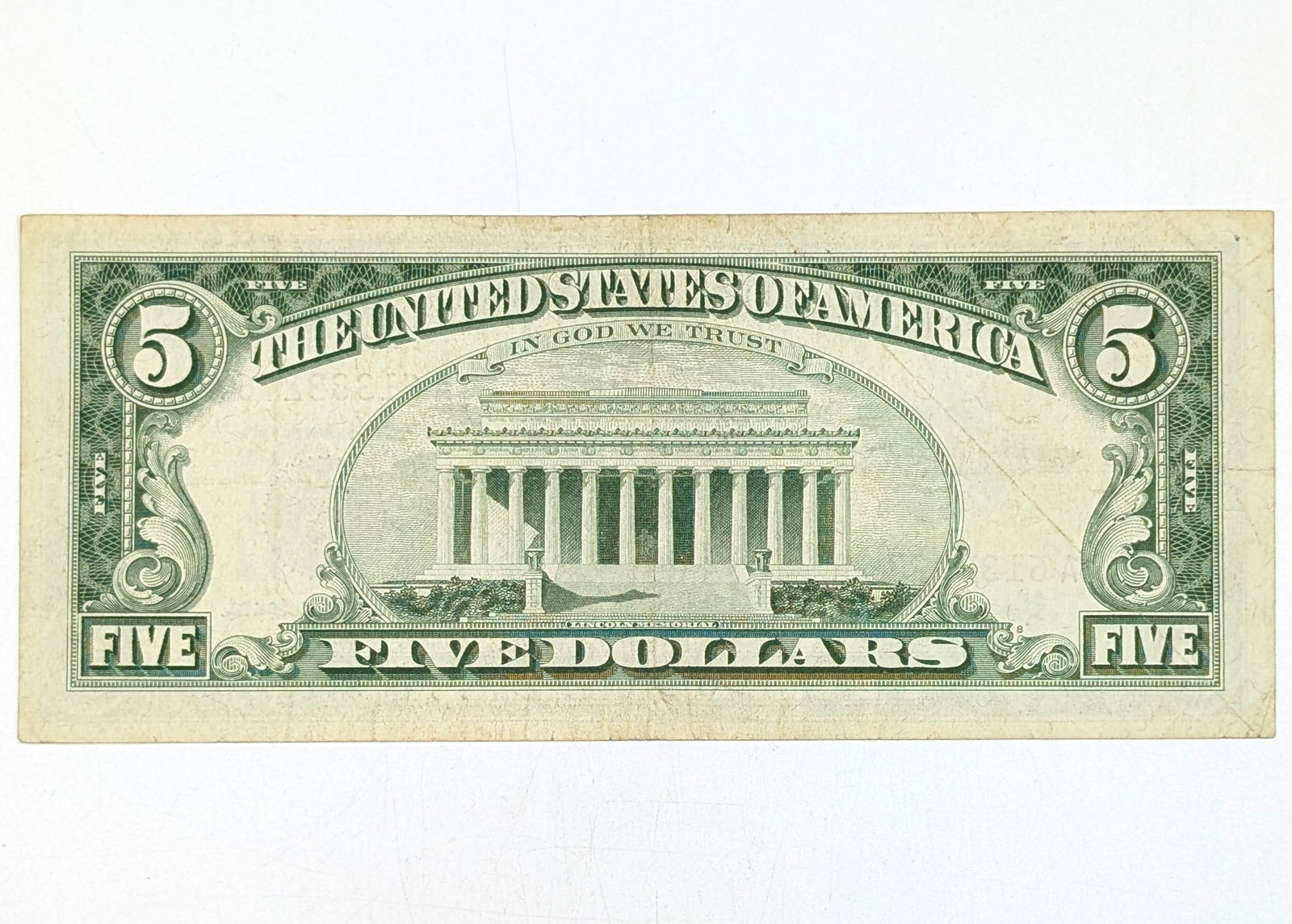 1963 $5 Note - Red Seal - 2