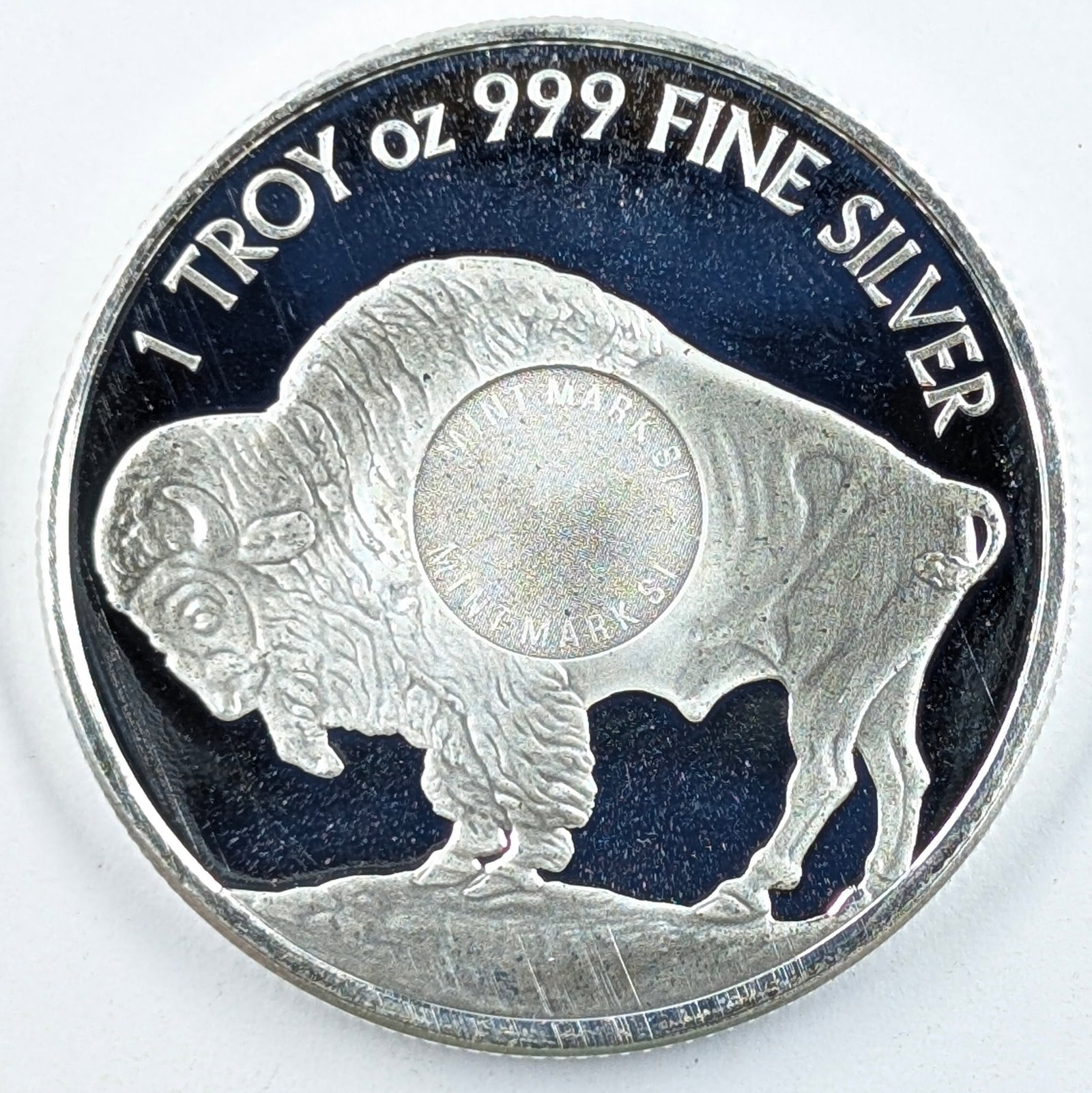 1 Ounce Fine .999 Silver Round - Buffalo - 2
