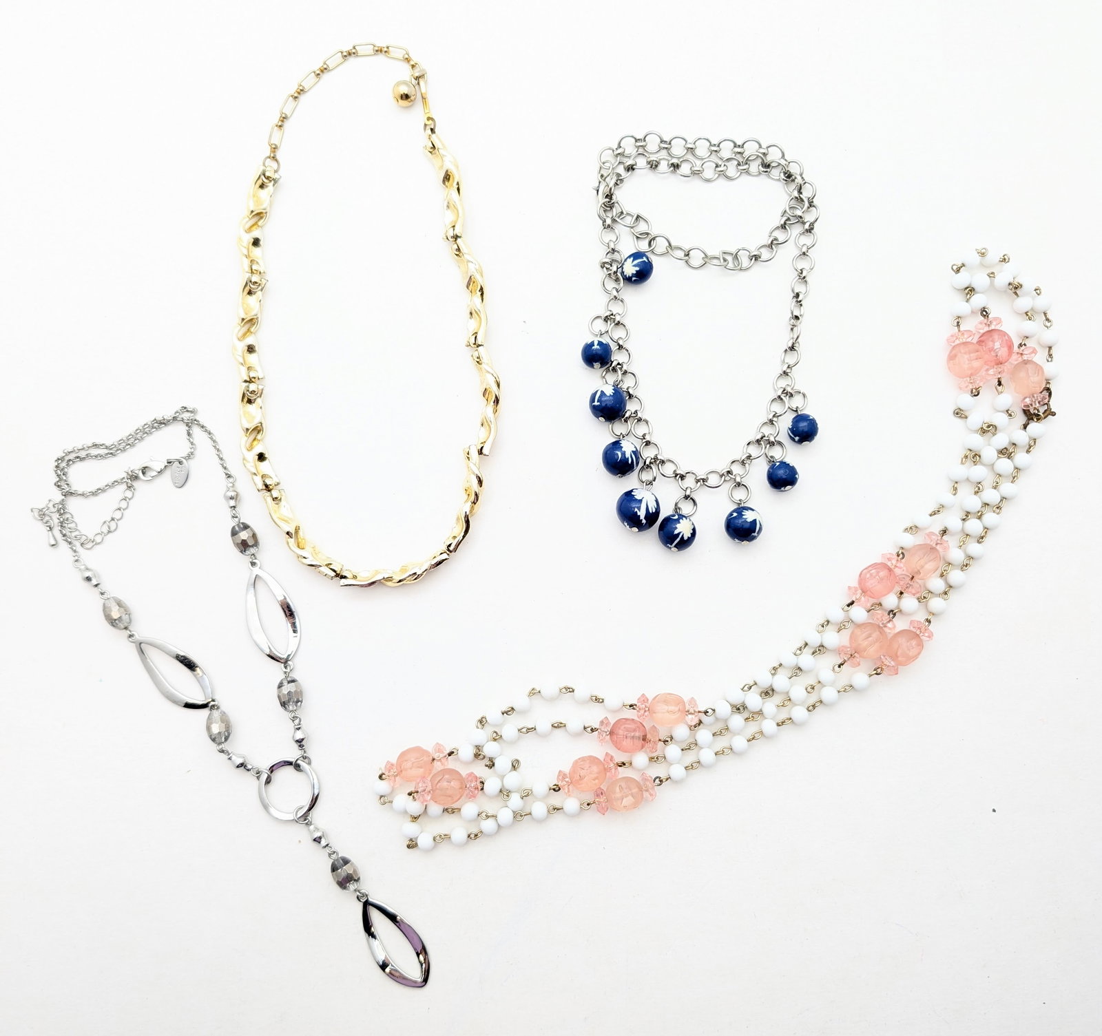 Lot of 4 Costume Ladies Necklaces - Casual to Dressy - 2