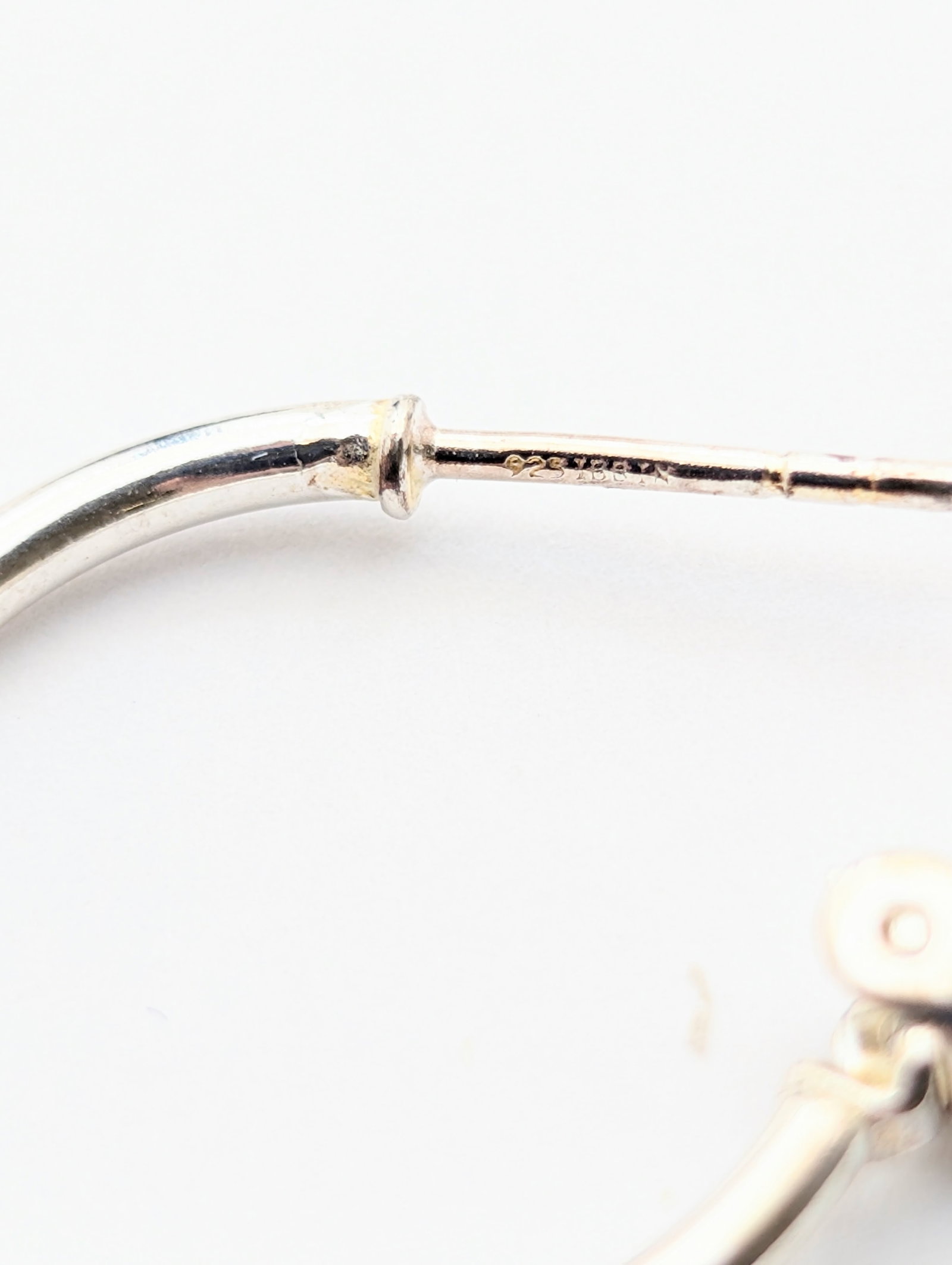 Sterling Silver Classic Hoop Earrings - 4