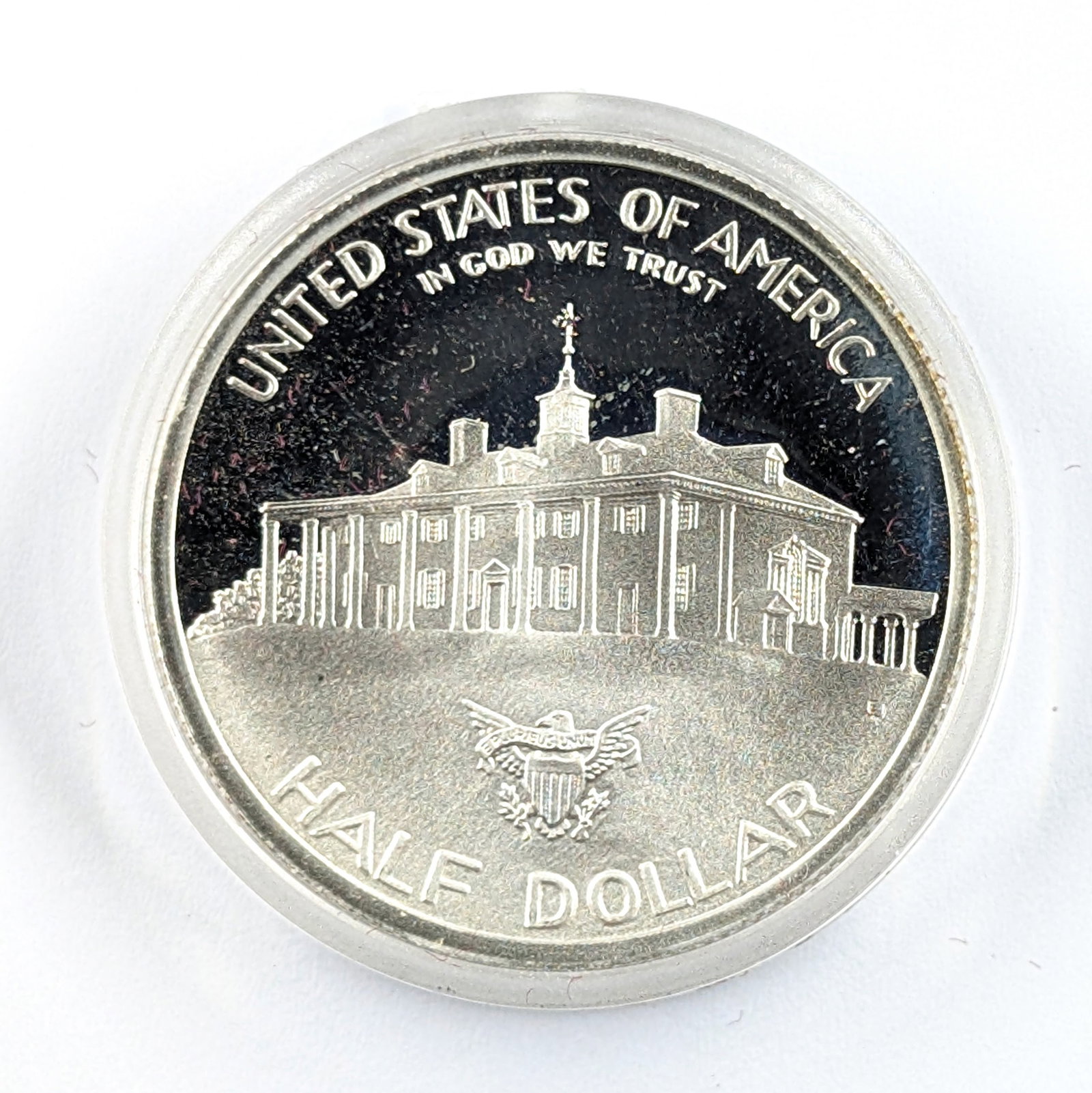 1982-S Proof Silver Washington Commemorative Half Dollar - Lightly Toned - 3
