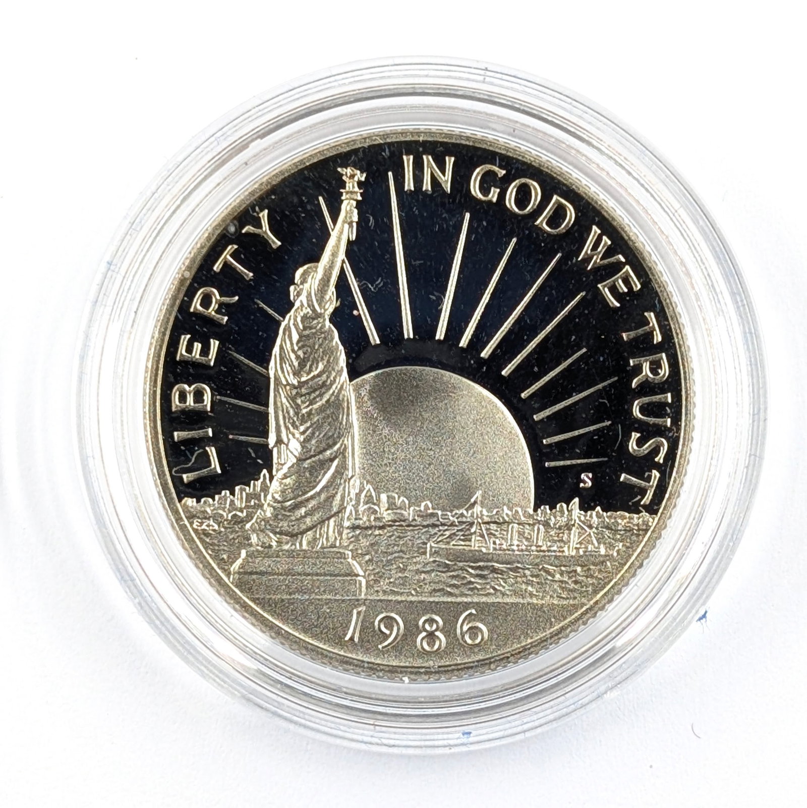 1986-S Statue of Liberty Proof Half Dollar - 2