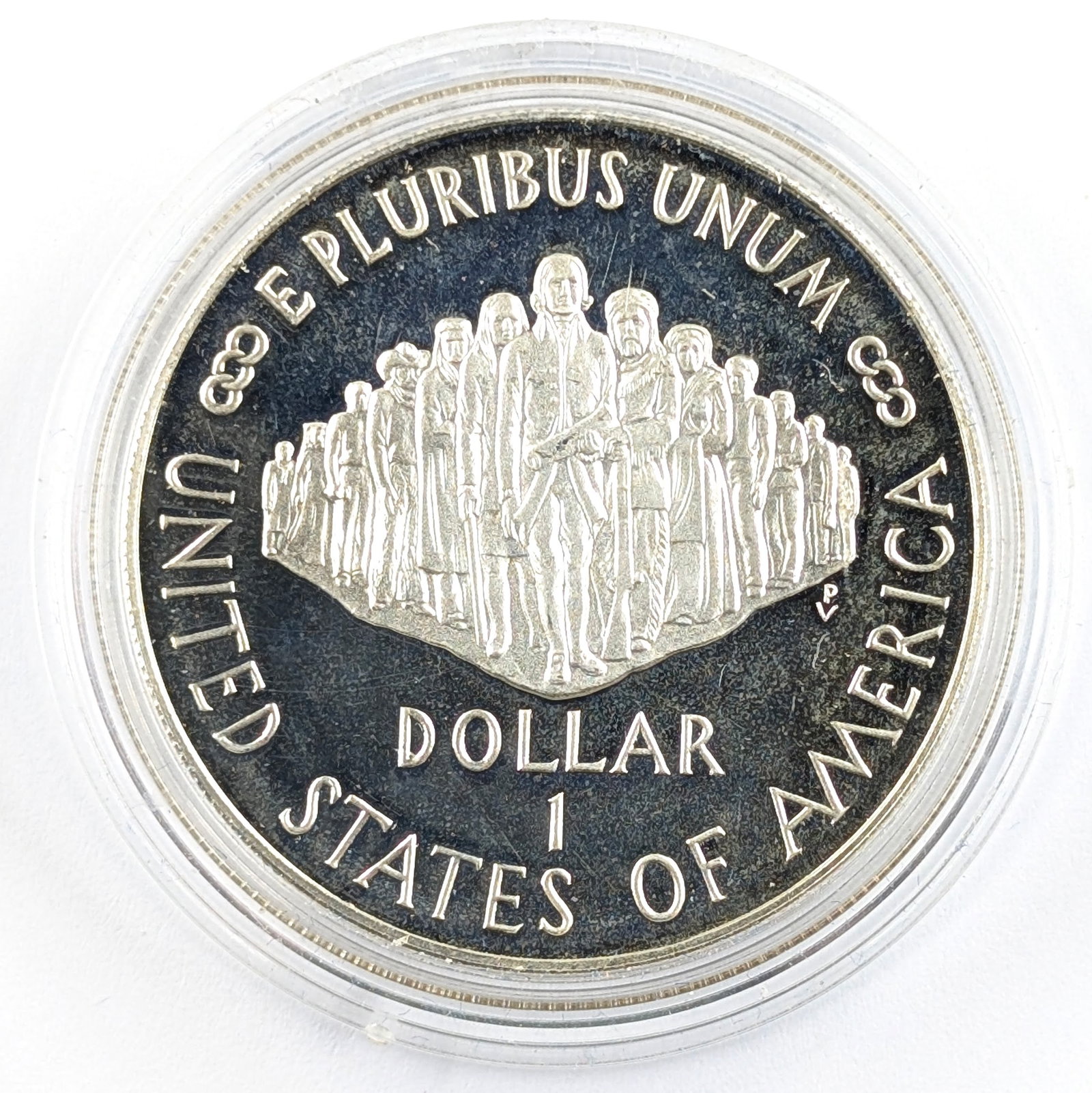 1987-S Silver 200th Anniversary of the Constitution Dollar - Uncirculated - 2