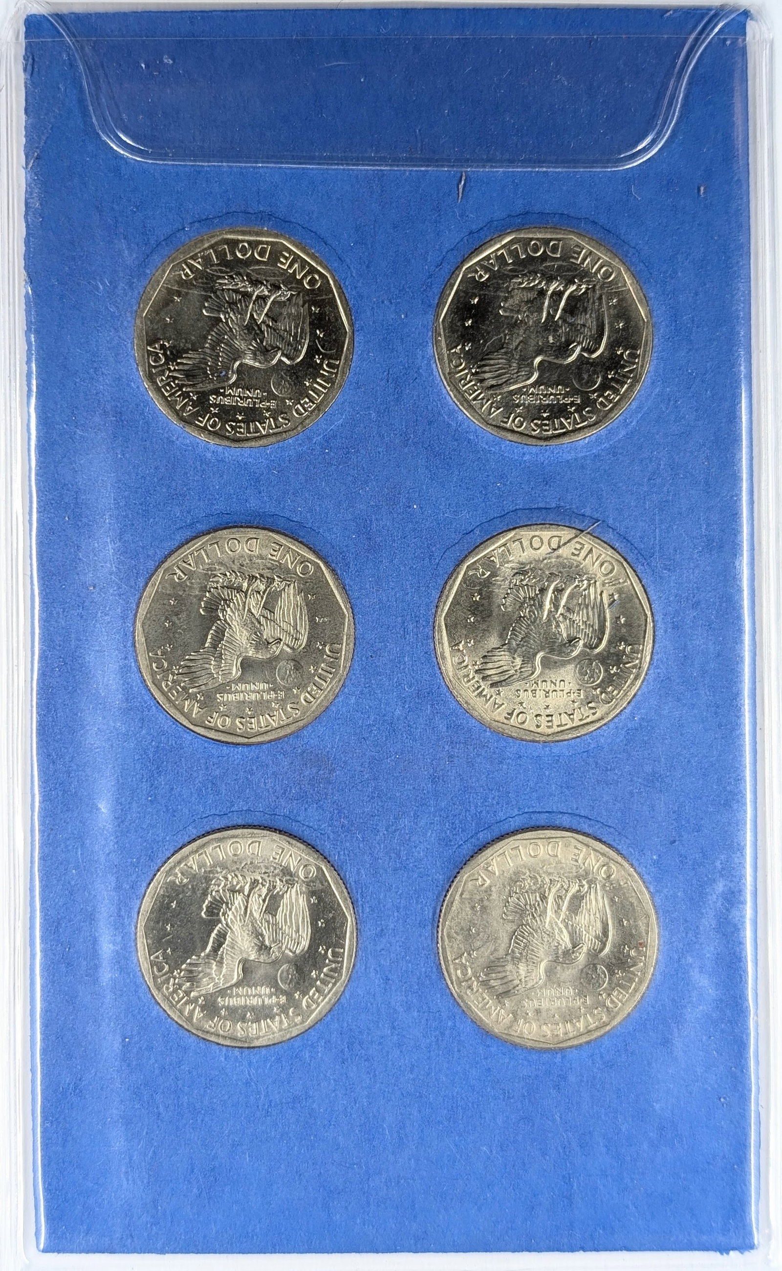 Littleton Susan B. Anthony Dollar Set - 1979-1980 P/D/S - 2