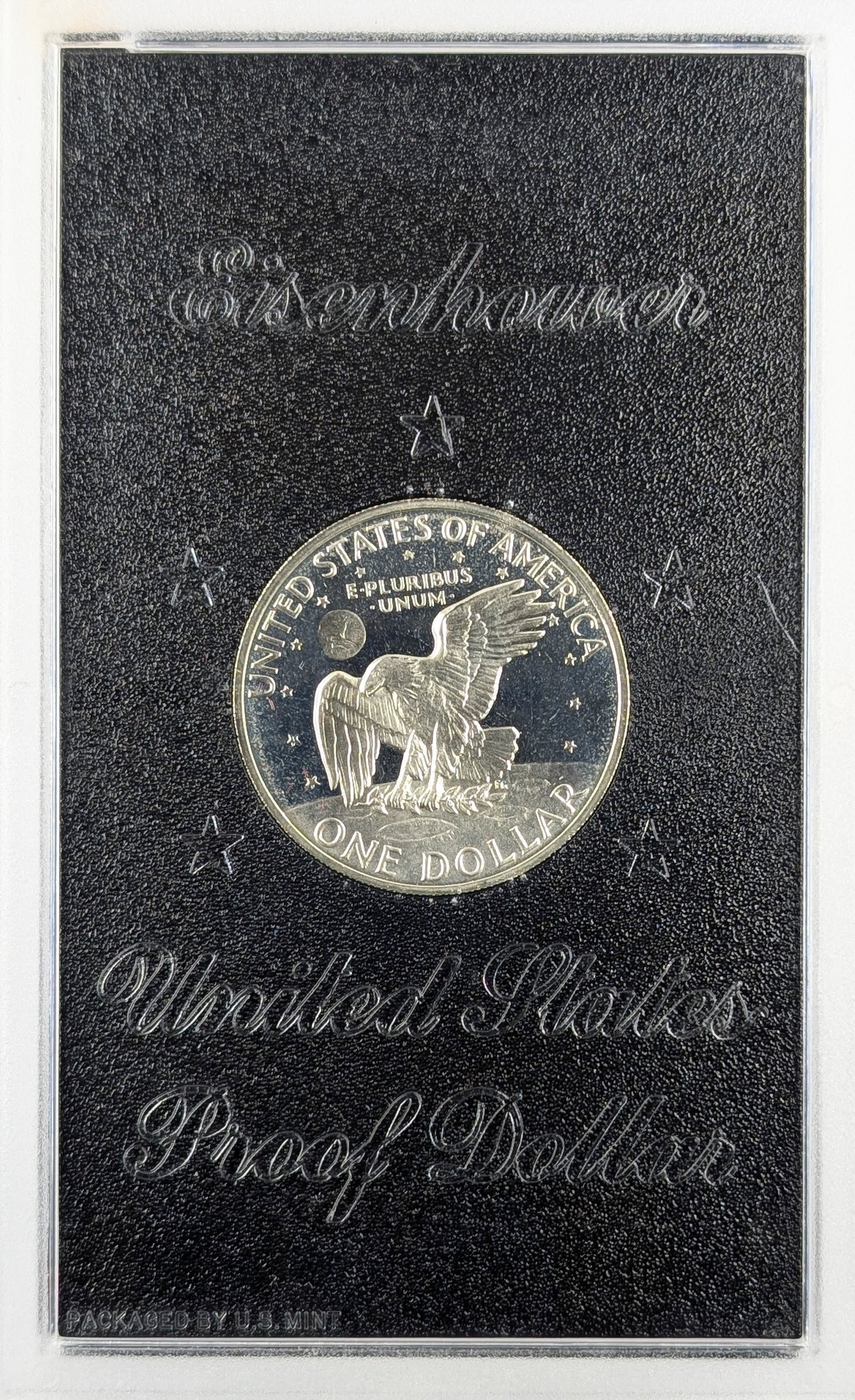 1971-S Eisenhower " Ike" Proof Silver Dollar - 2