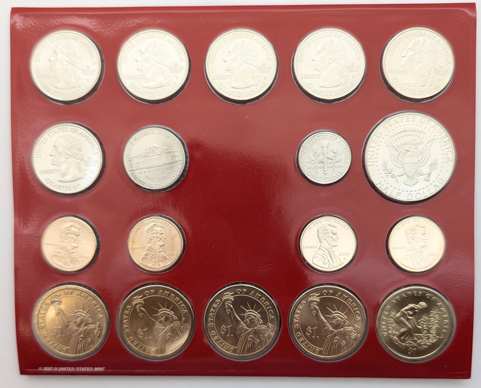 2009-D US Mint Uncirculated Coin Set - 2