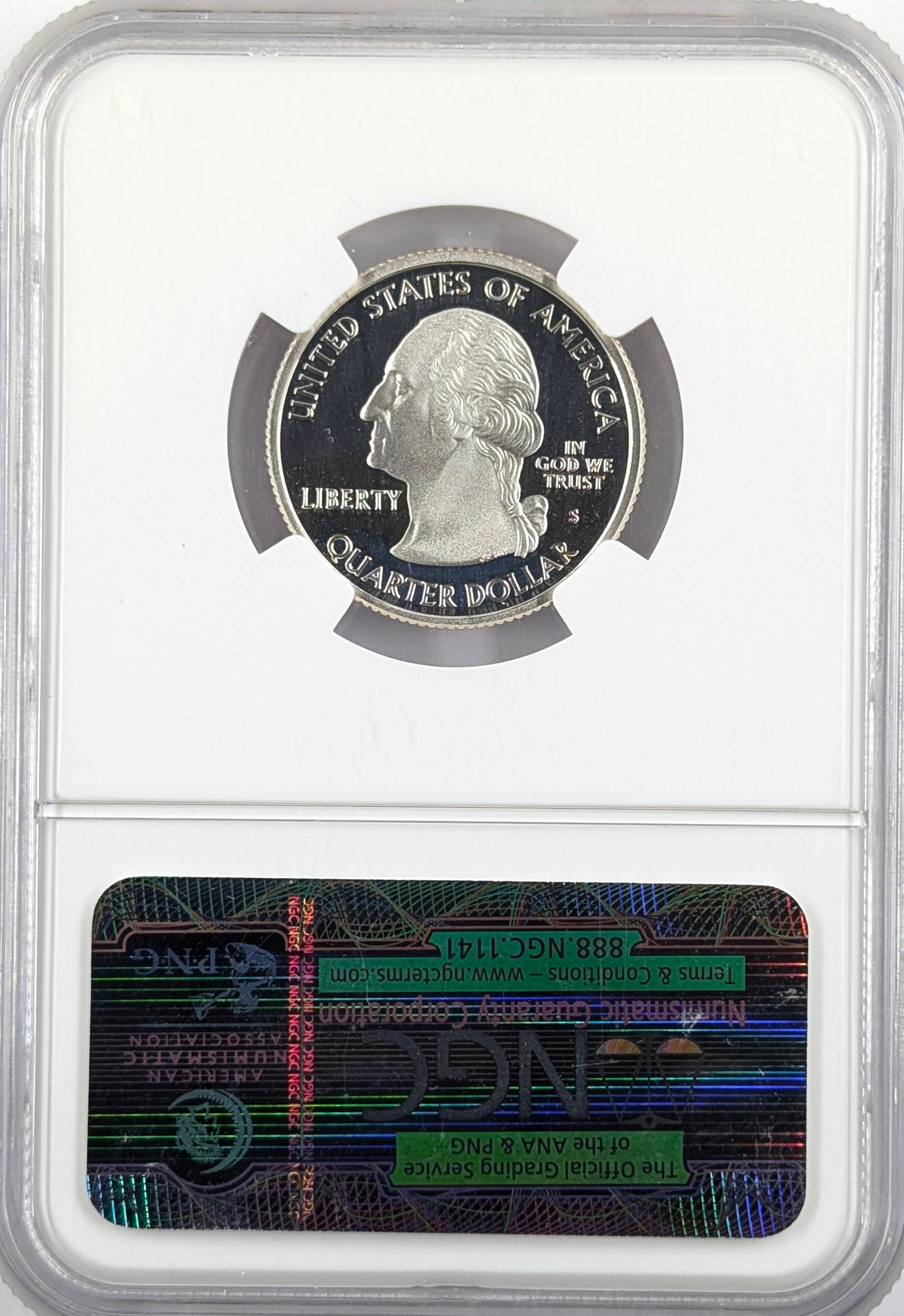 NGC 2003-S PF69 Ultra Cameo Silver Illinois State Quarter - 2