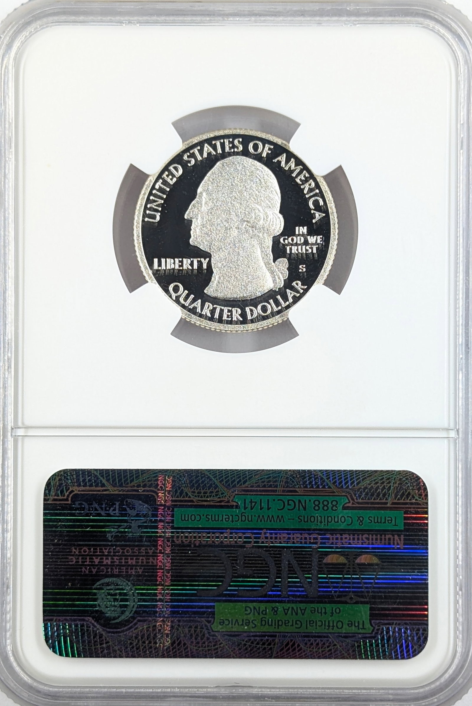 NGC 2010-S PF69 Ultra Cameo Silver America the Beautiful Quarter - Mount Hood - 2