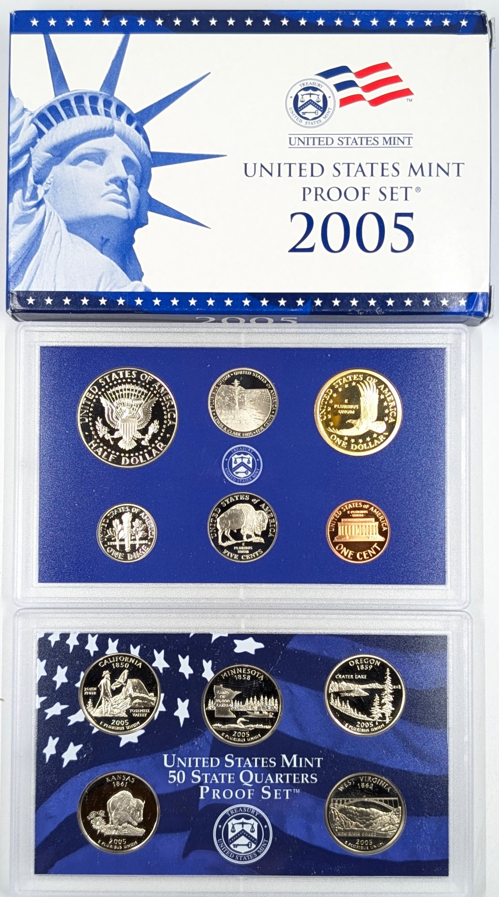 2005 US Mint Proof Set w/ COA - 2