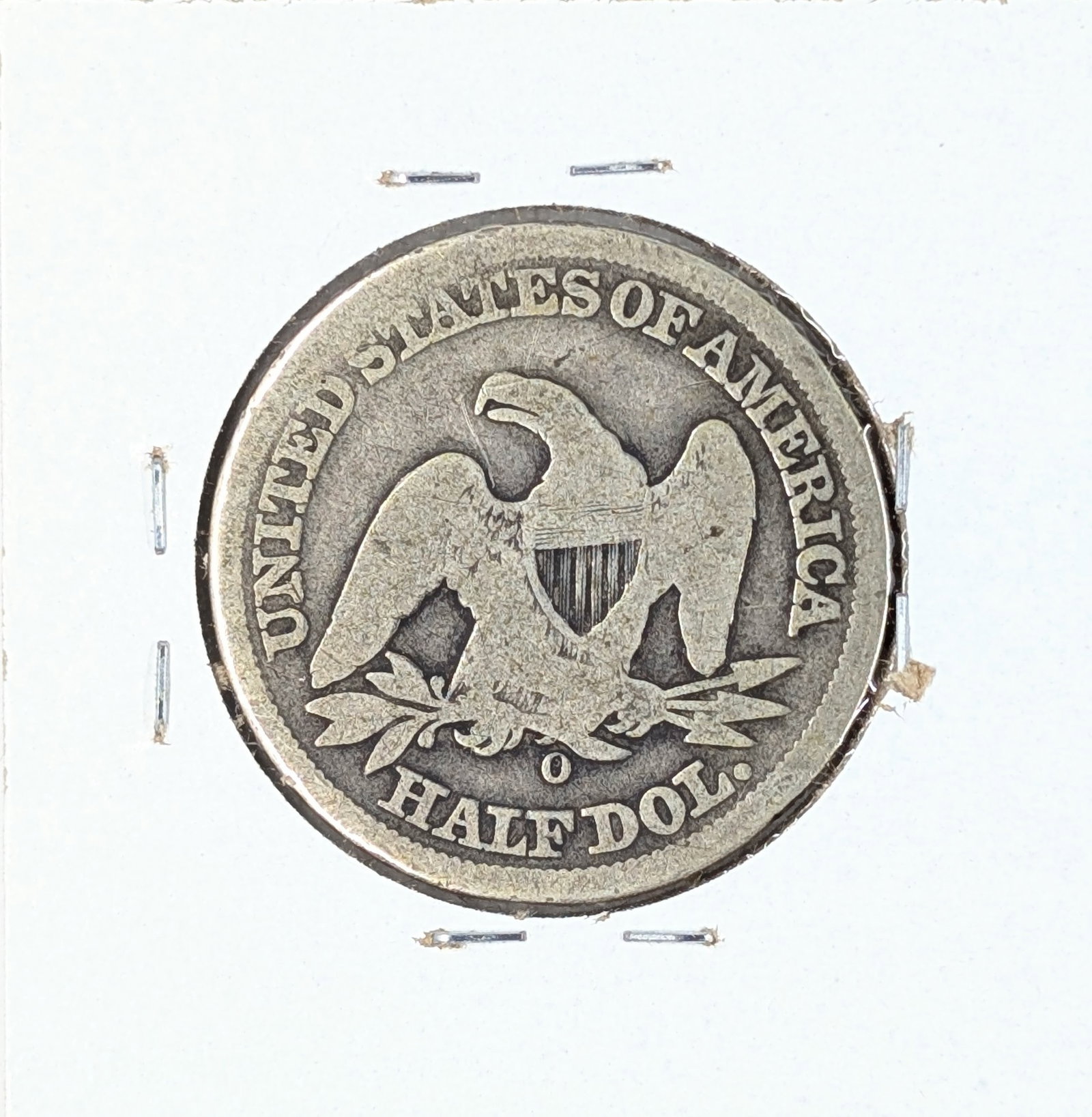 1855-O Silver Seated Liberty Half Dollar w/ Arrows - 2