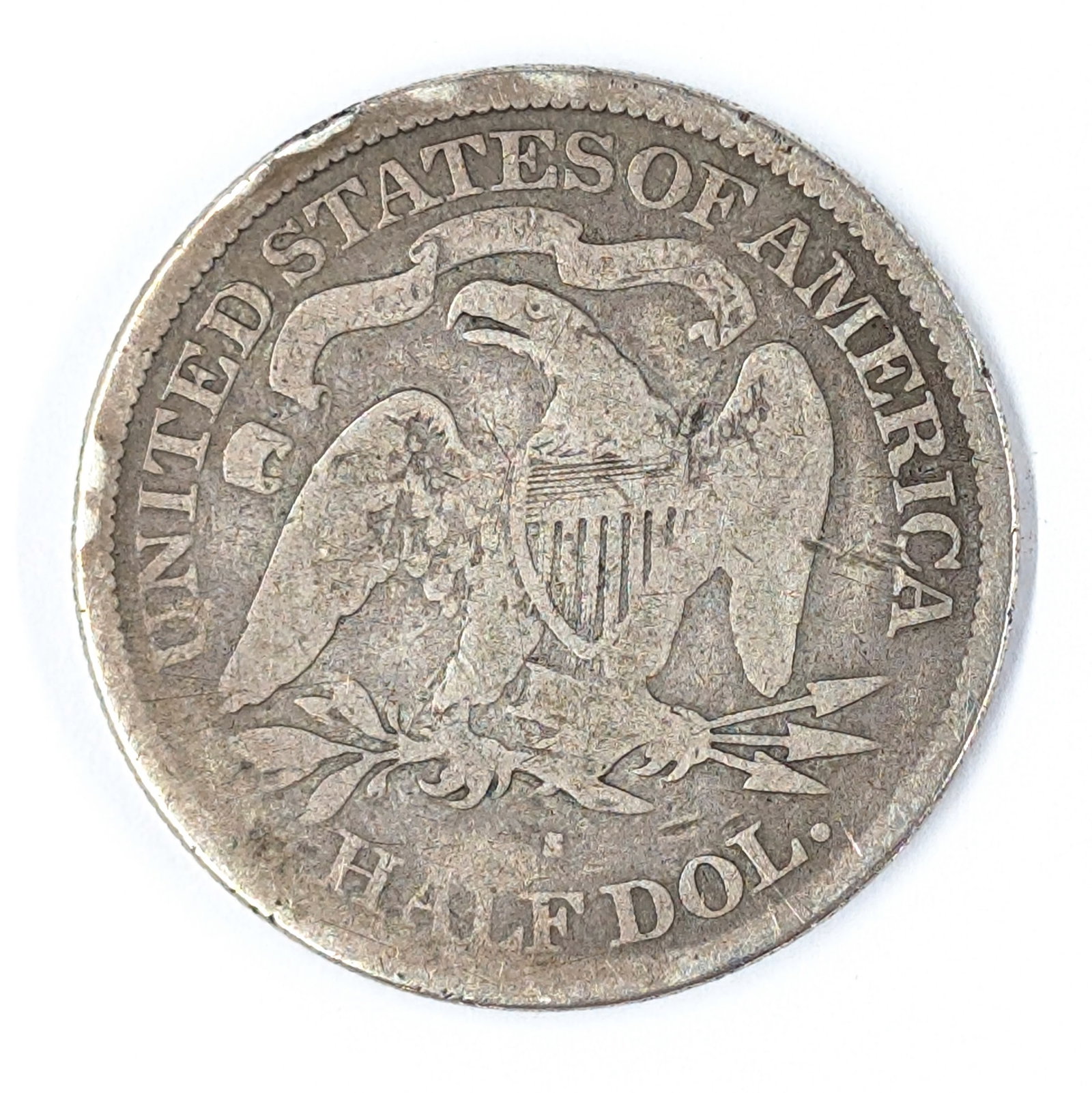 1877-S Silver Seated Liberty Half Dollar - 2