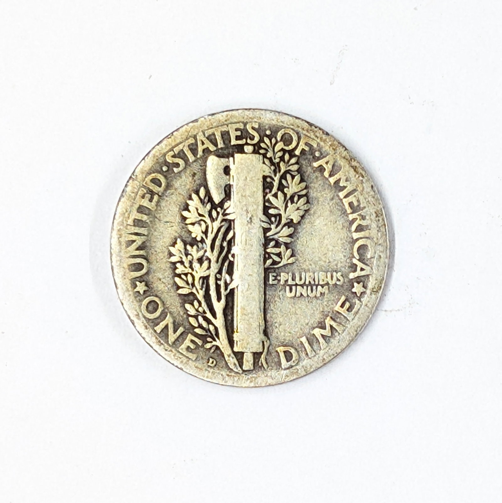 1924-D Silver Mercury Dime - 2