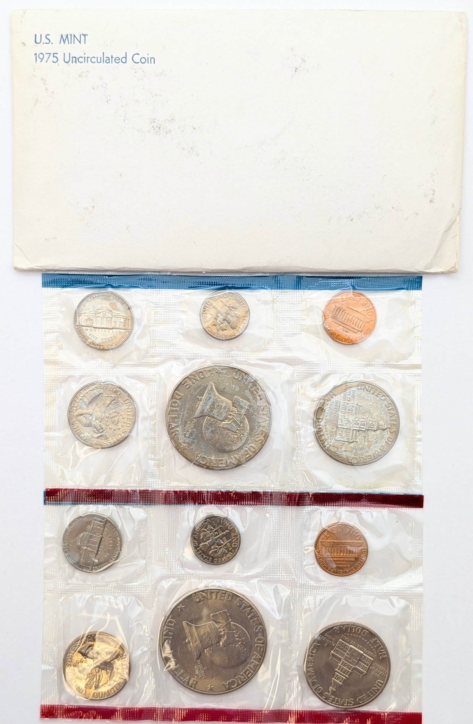 1975 US Mint Uncirculated Coin Set - 2