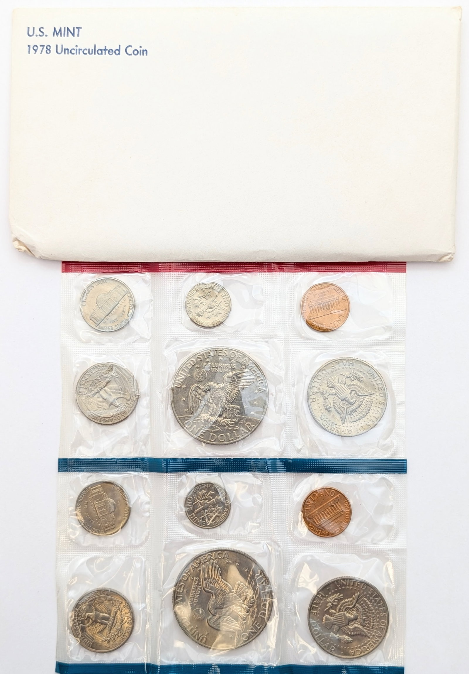 1978 US Mint Uncirculated Coin Set - 2