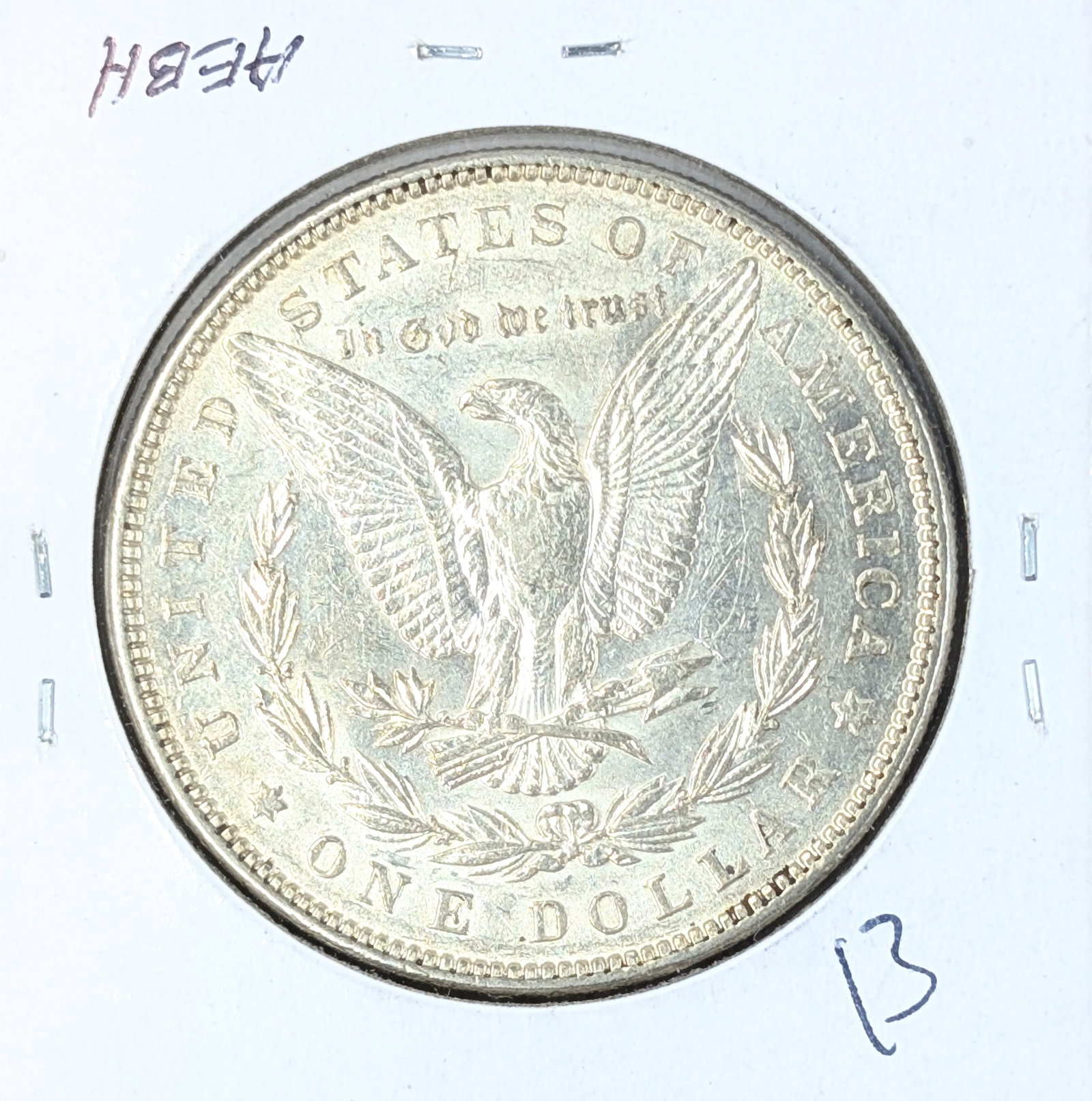 1887 Morgan Silver Dollar - AU - 2