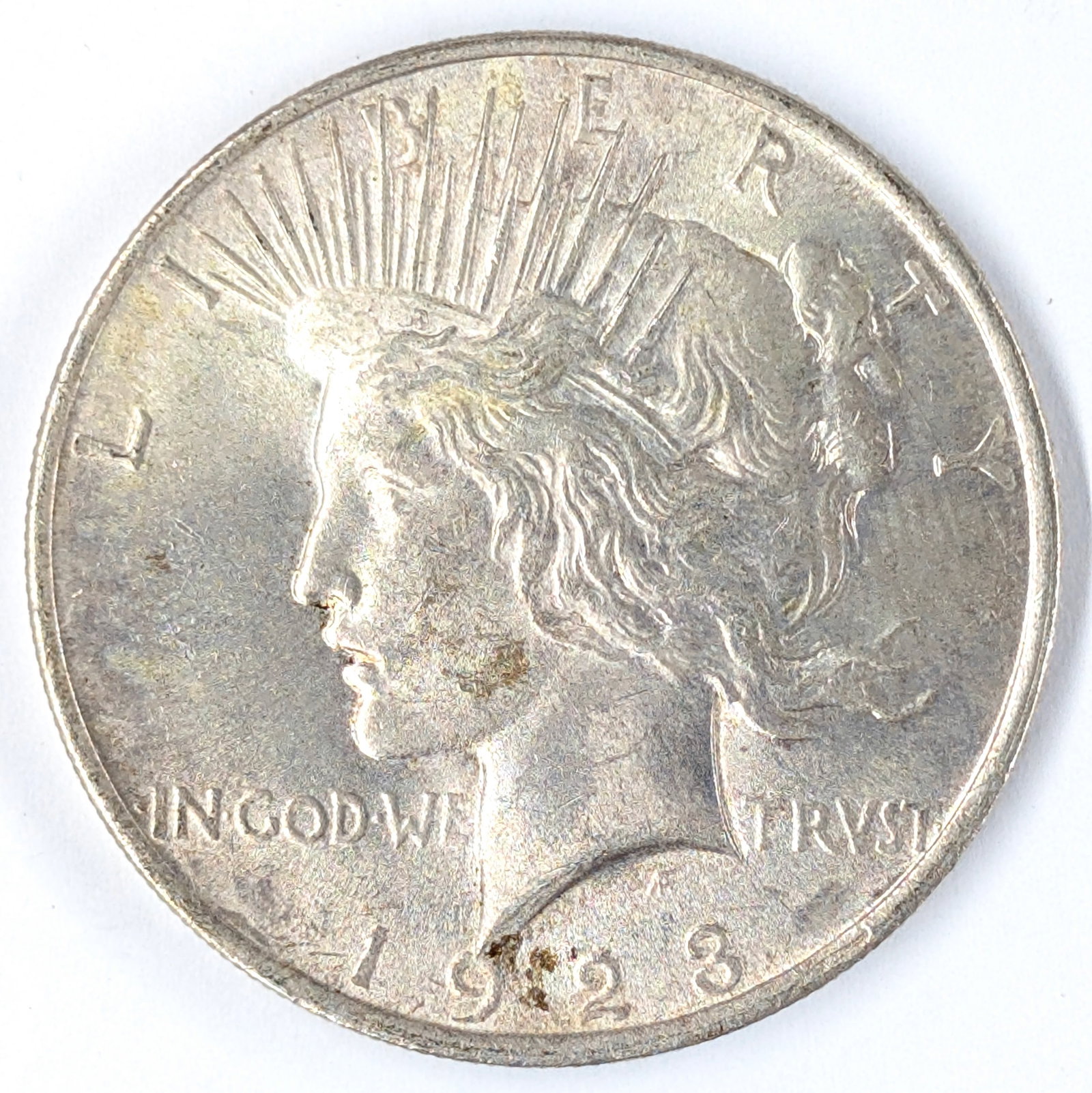 1923 Silver Peace Dollar: Silver