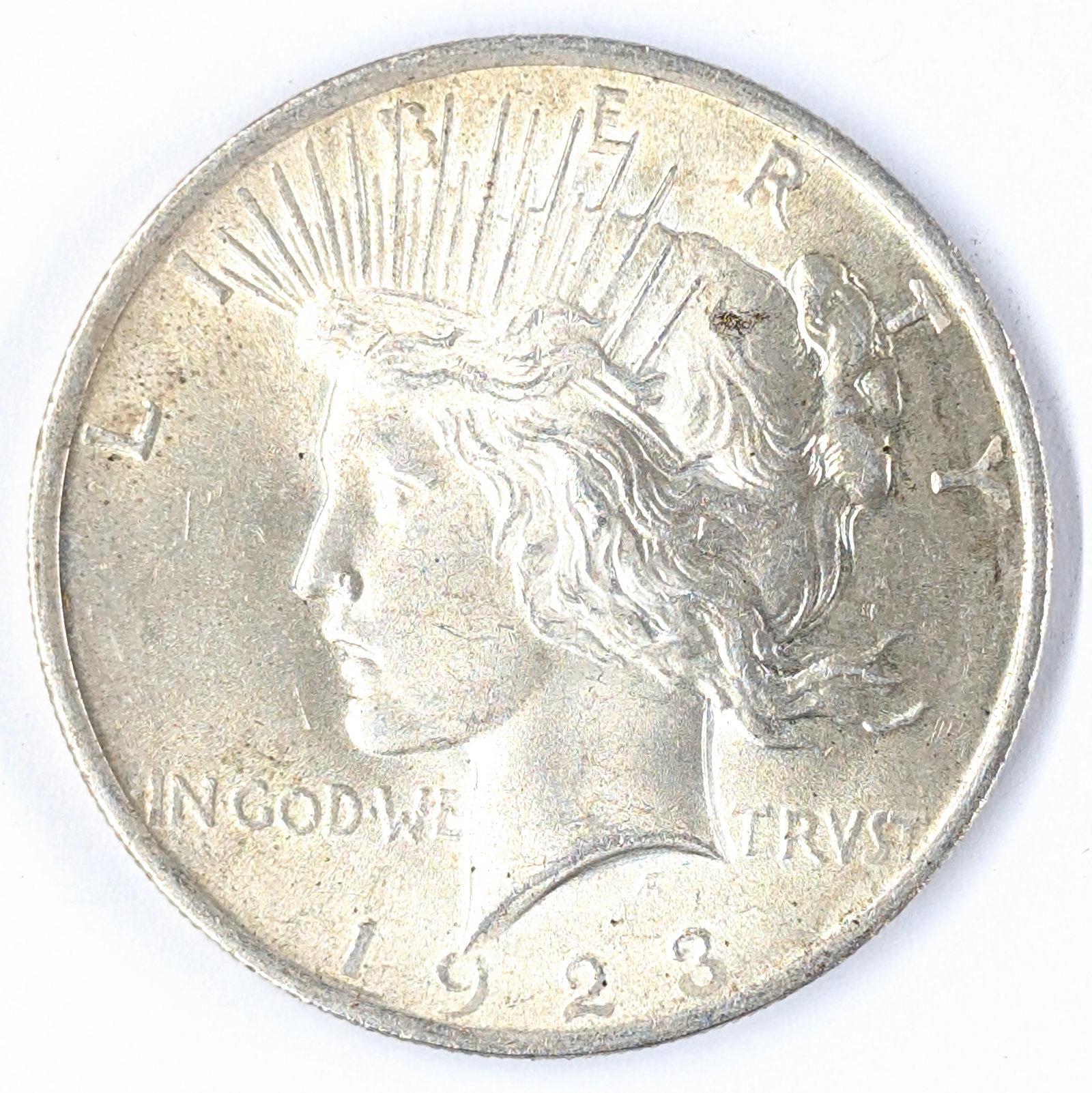 1923 Silver Peace Dollar (1 of 2)