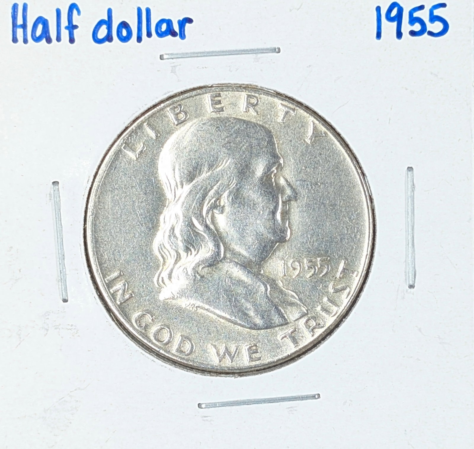 1955 Silver Franklin Half Dollar - Uncirculated (1 of 2)